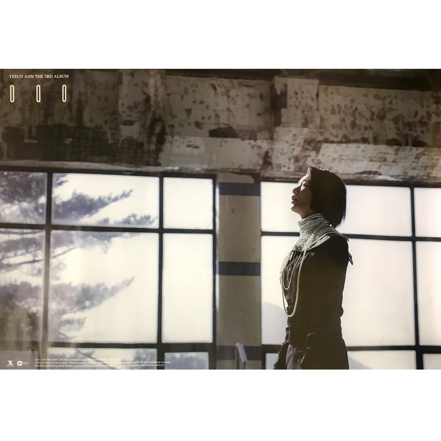 안예은 | AHN YEEUN | 3RD ALBUM [ OOO ] | POSTER ONLY