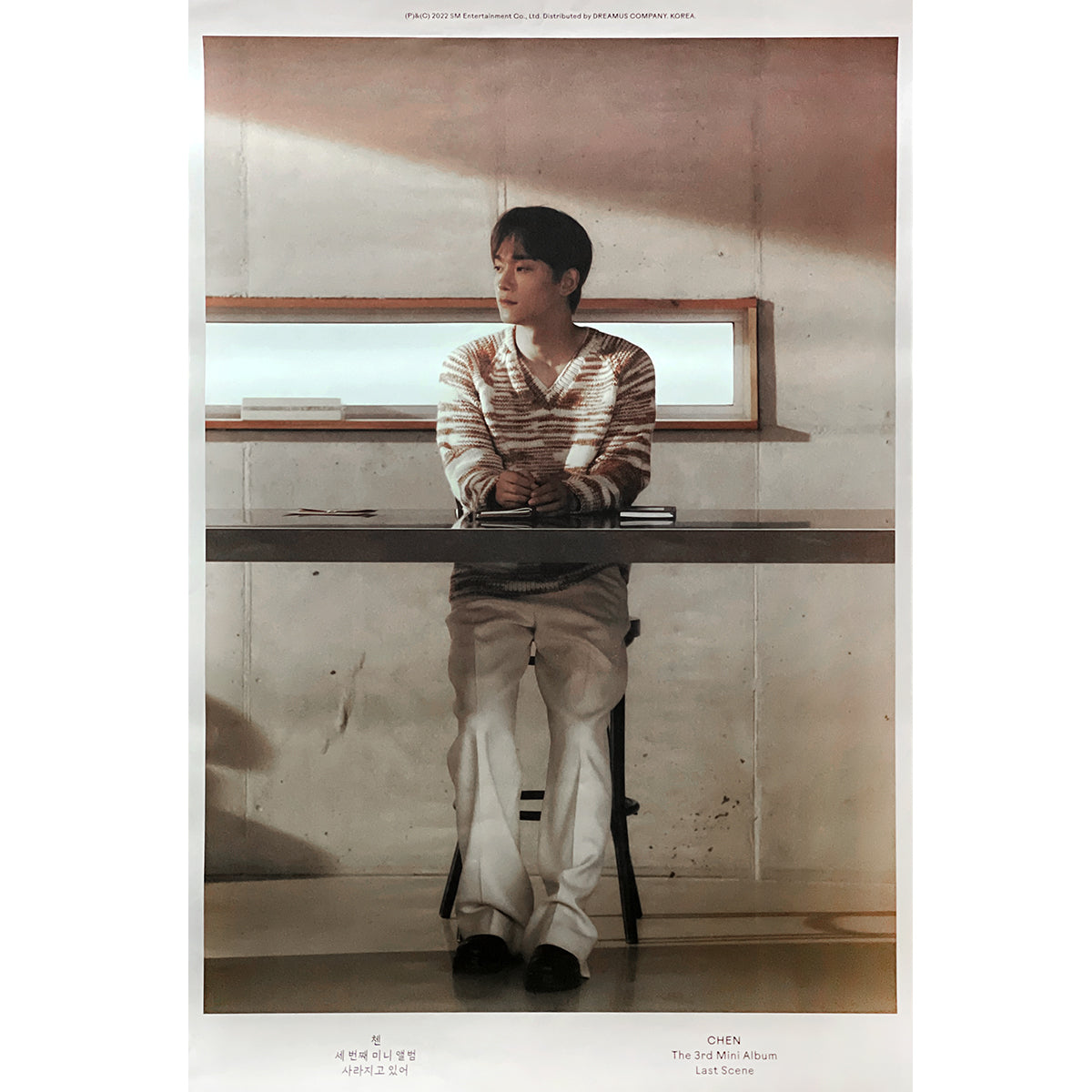 첸 | CHEN | 3RD MINI ALBUM [ LAST SCENE ] | (DIGIPACK VER.) POSTER ONLY