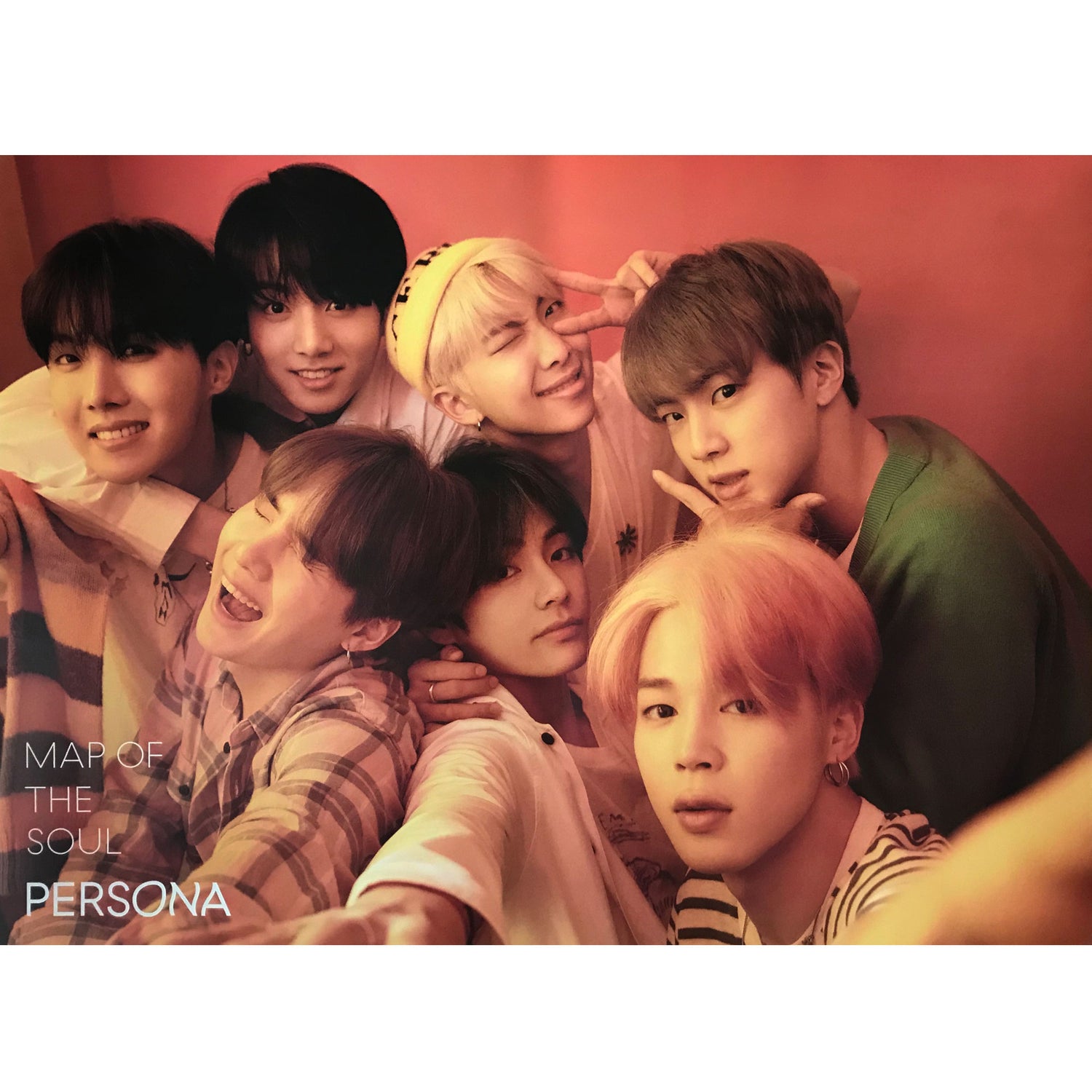 방탄소년단 | BTS | 6TH MINI ALBUM [ MAP OF THE SOUL: PERSONA ] | (A VER.) POSTER ONLY