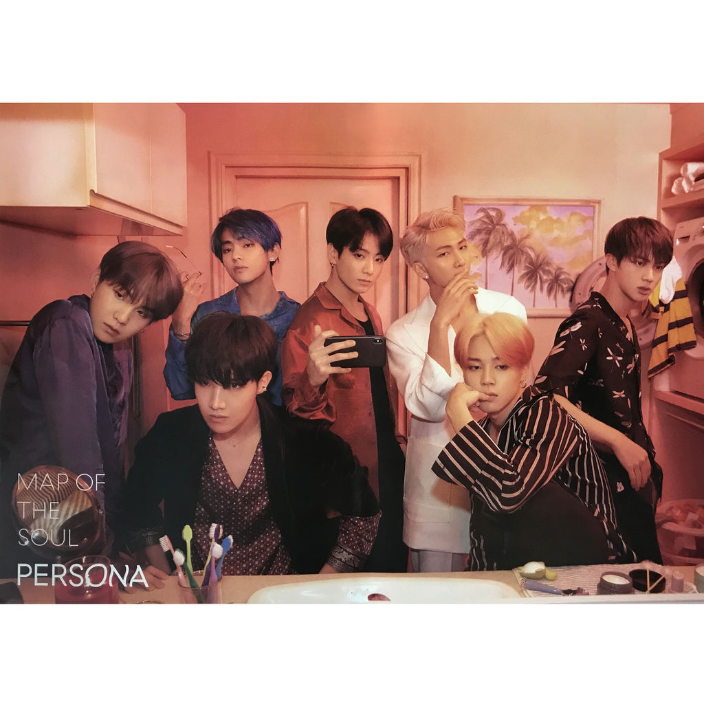 방탄소년단 | BTS | 6TH MINI ALBUM [ MAP OF THE SOUL: PERSONA ] | (B VER.) POSTER ONLY