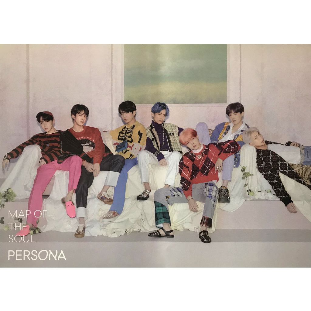 방탄소년단 | BTS | 6TH MINI ALBUM [ MAP OF THE SOUL: PERSONA ] | (D VER.) POSTER ONLY