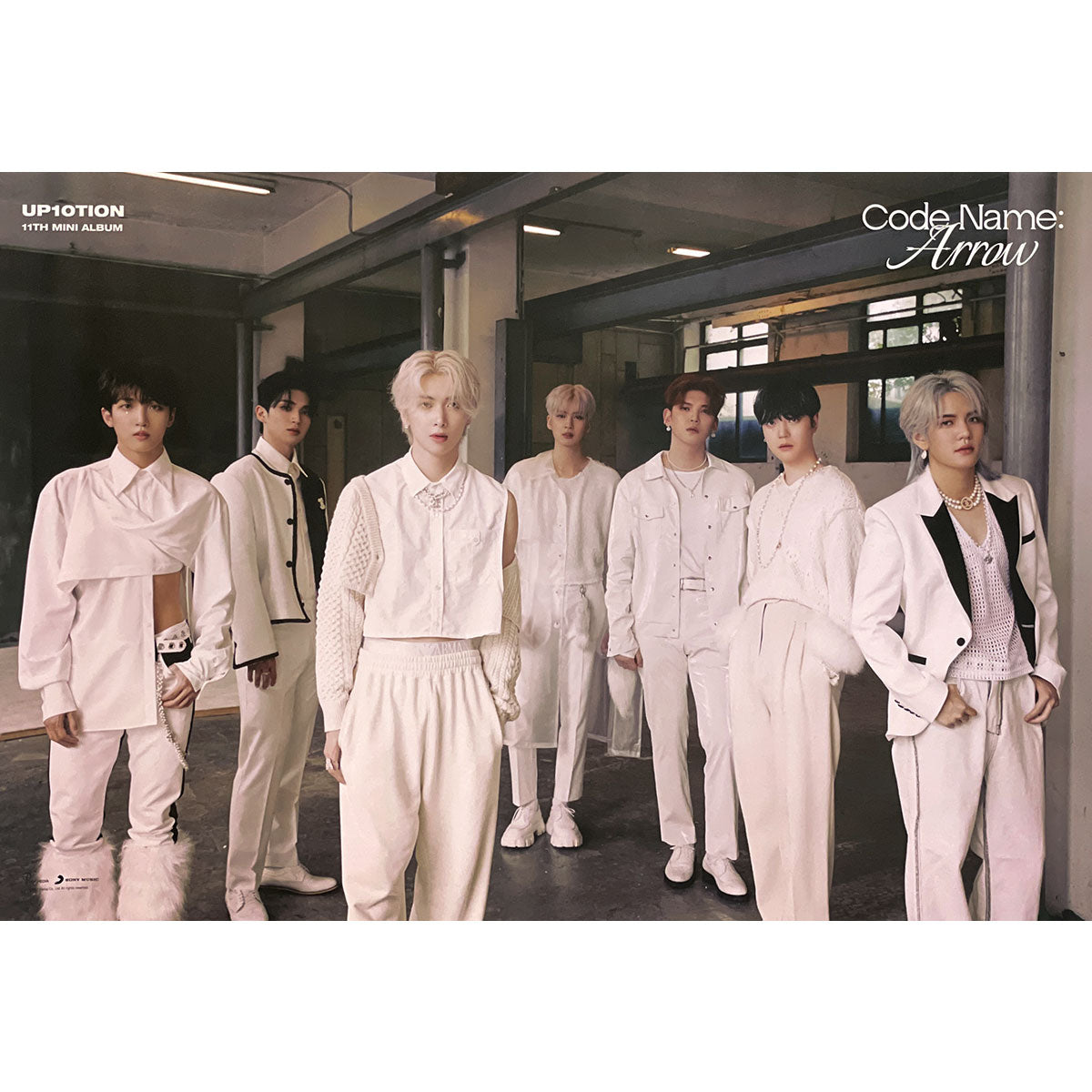 업텐션 | UP10TION | 11TH MINI ALBUM [ CODE NAME : ARROW ] | (LOVE SCOPE VER.) POSTER ONLY