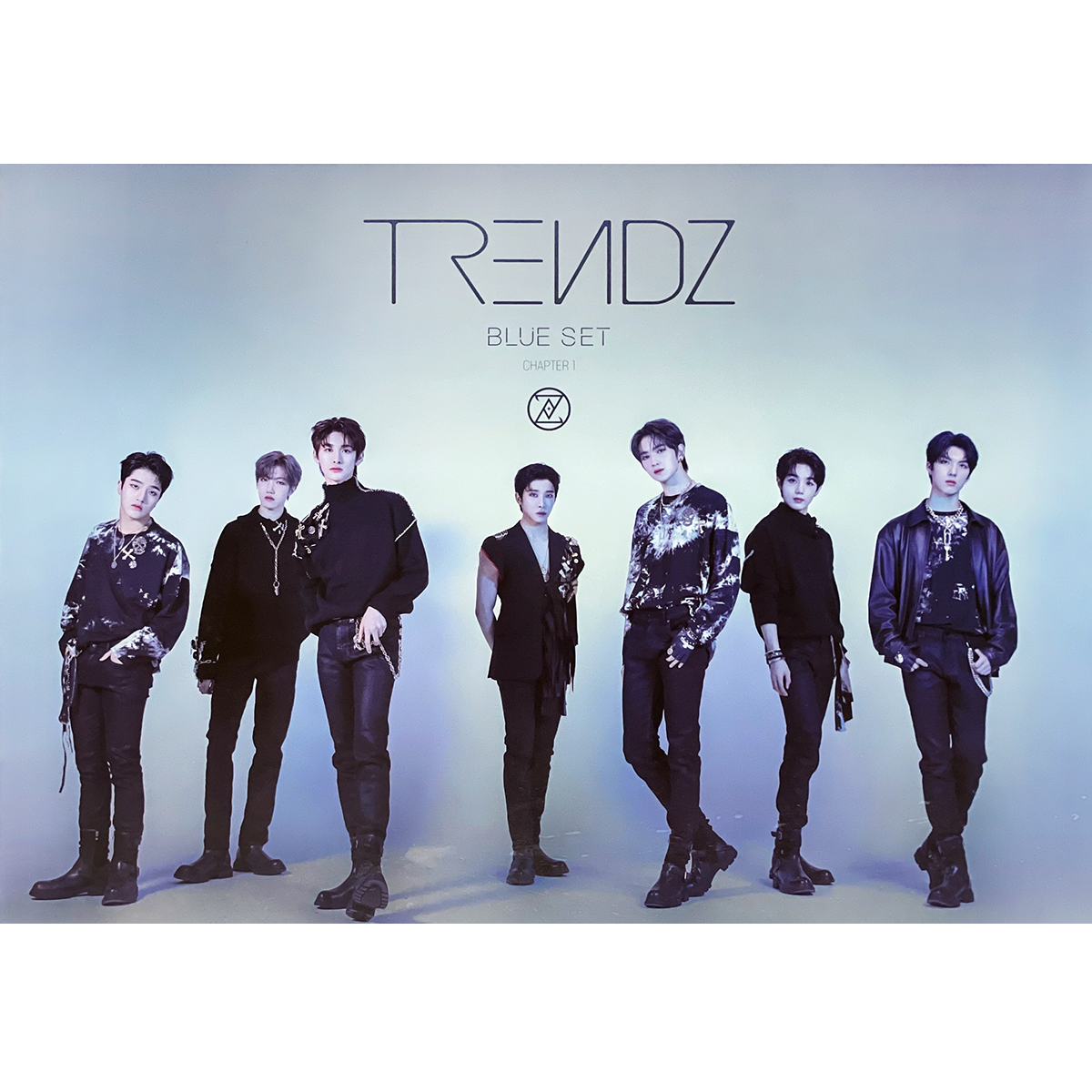 트렌드지 | TRENDZ | 1ST MINI ALBUM [ BLUE SET CHAPTER 1. TRACKS ] | (A VER.) POSTER ONLY