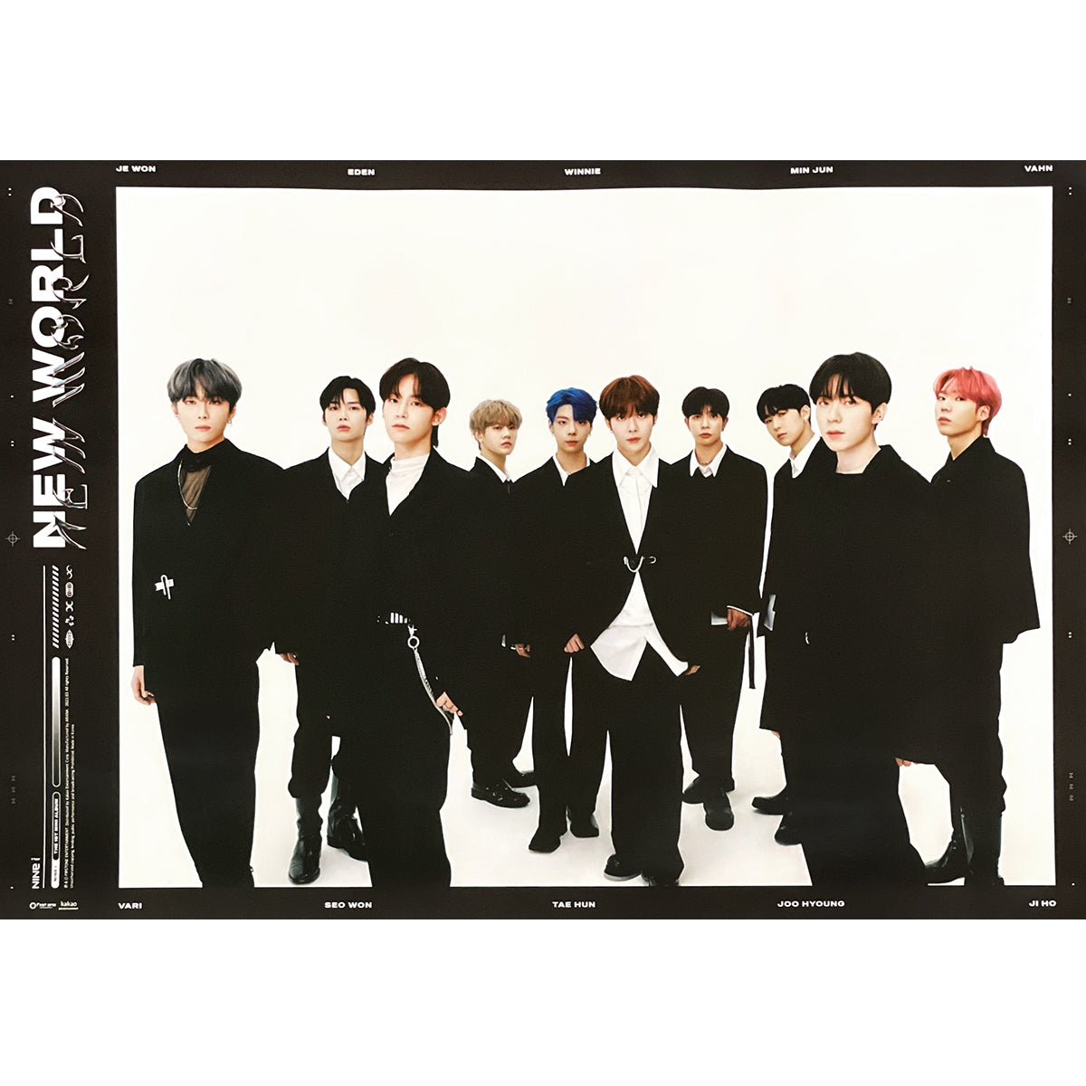 나인아이 | NINE.I | 1ST MINI ALBUM [ NEW WORLD ] | POSTER ONLY