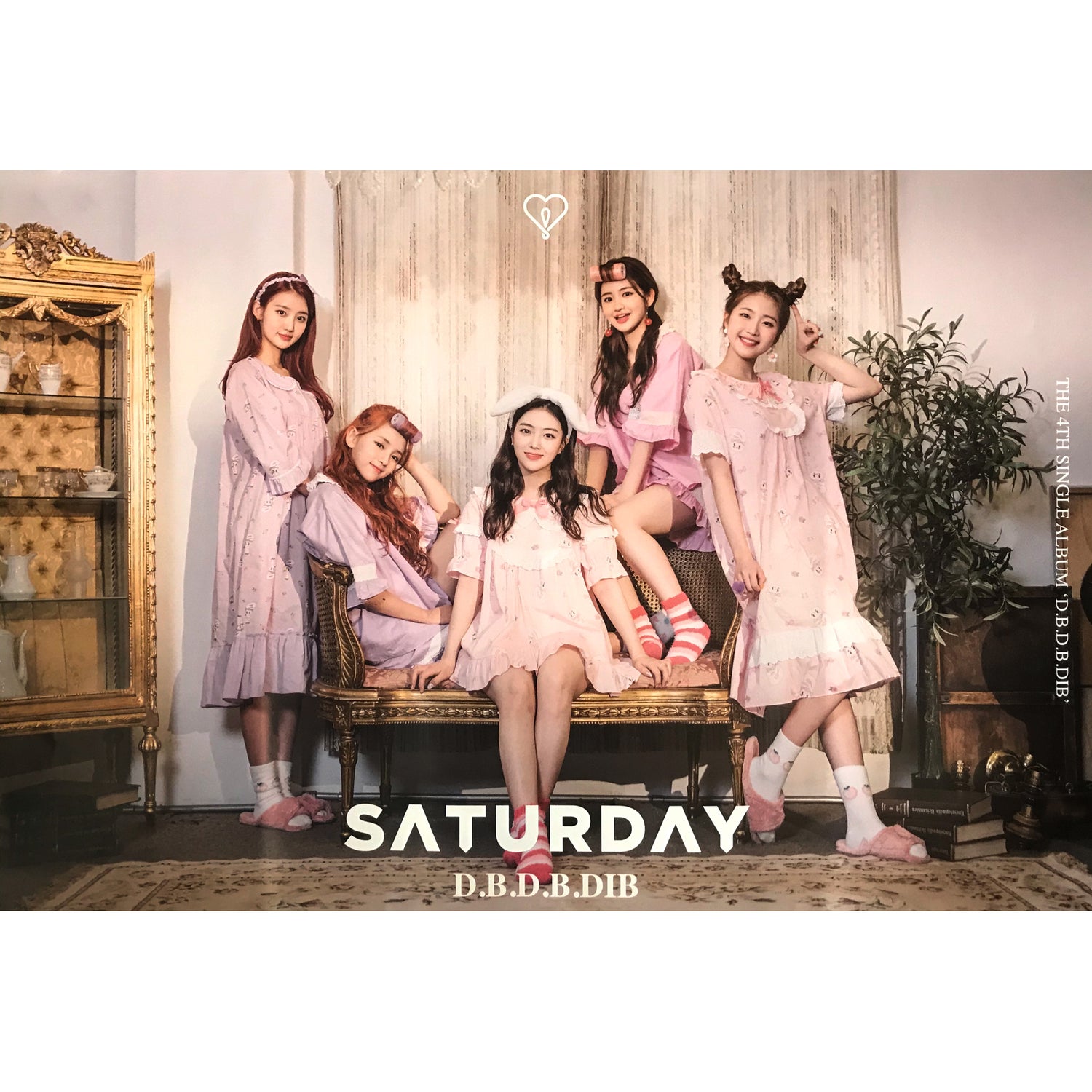 세러데이 | SATURDAY | 4TH SINGLE ALBUM [ D.B.D.B.DIB ] | POSTER ONLY