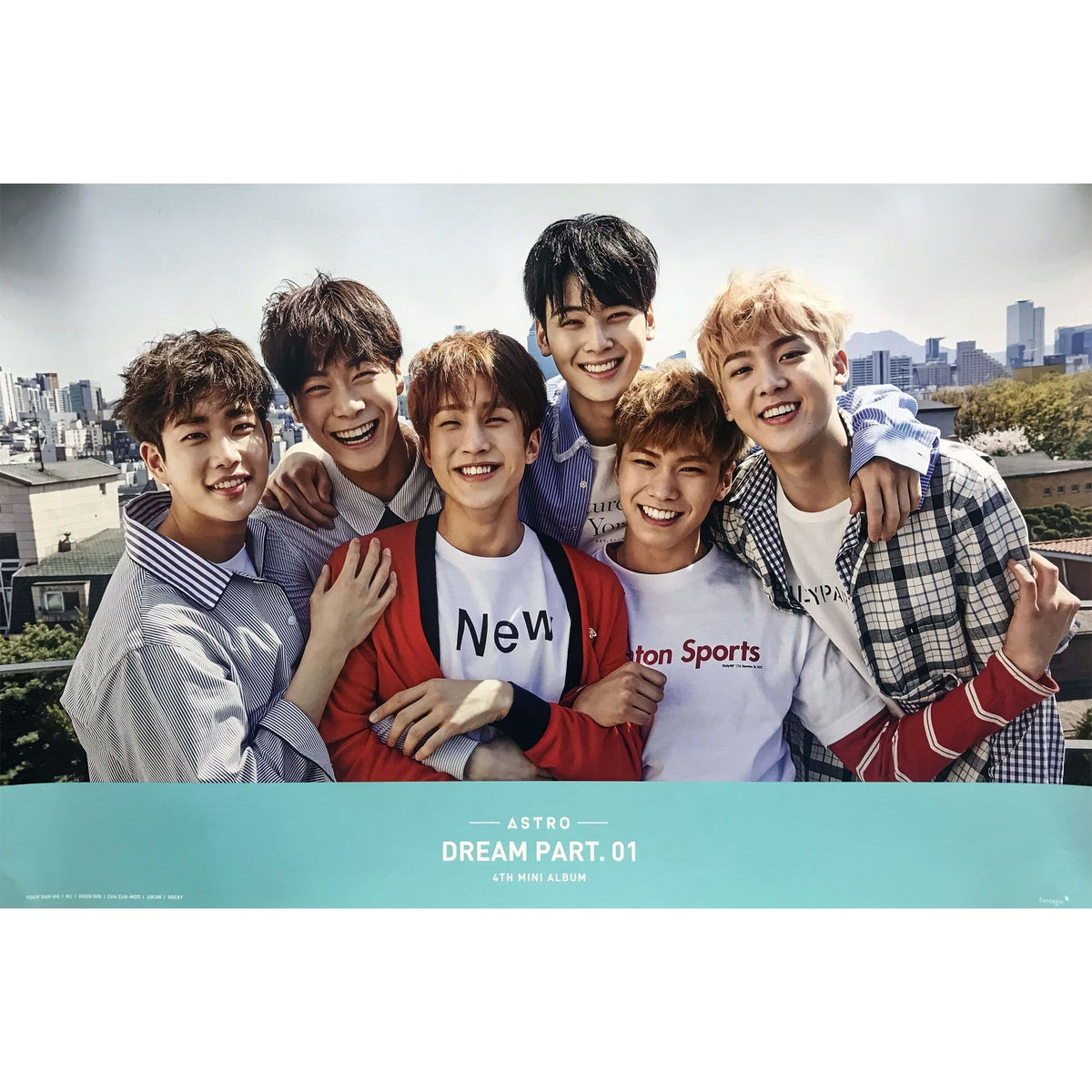 MUSIC PLAZA Poster 아스트로 | Astro | 4th mini album - DREAM PART .01 | POSTER