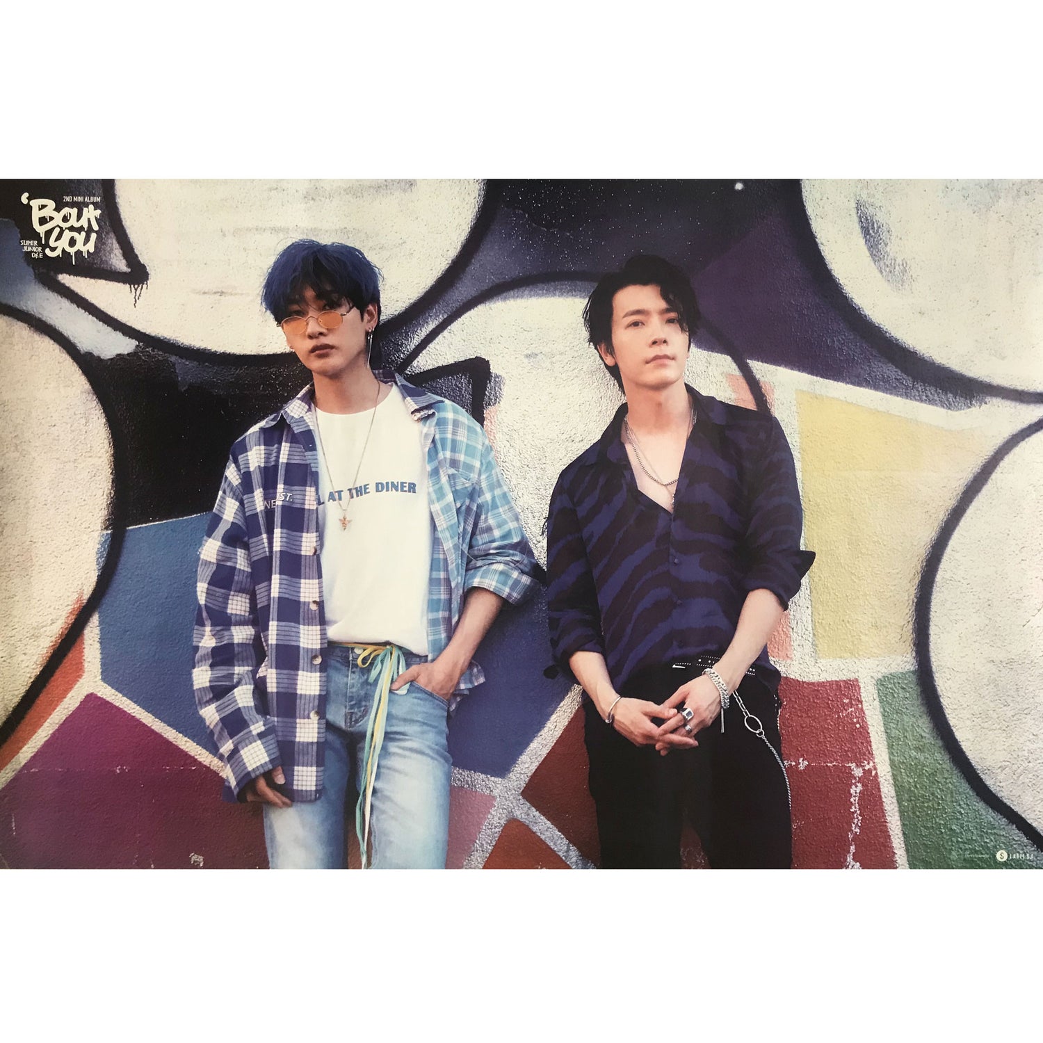 동해 & 은혁 | SUPER JUNIOR D&E | 2ND MINI ALBUM [ BOUT YOU ] | (D&E VER.) POSTER ONLY