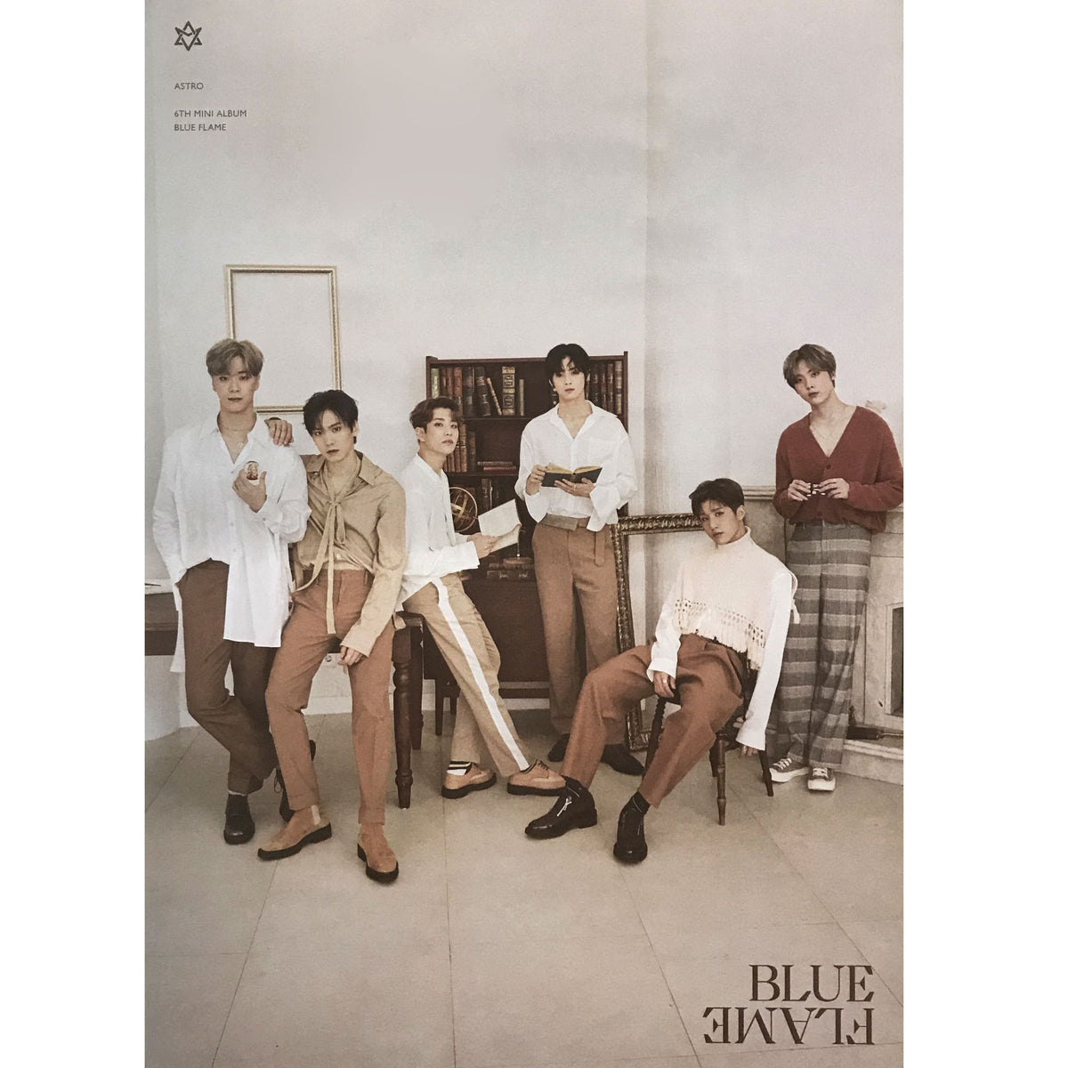 ASTRO | 6TH MINI ALBUM [BLUE FLAME] | (THE BOOK VER.) POSTER ONLY