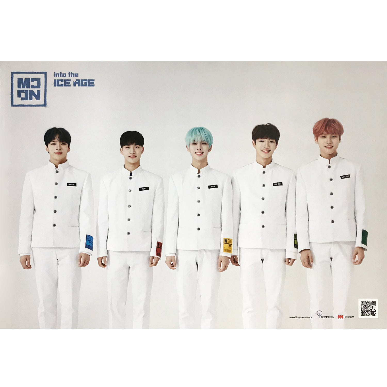 엠씨엔디 | MCND | 1ST MINI ALBUM [ INTO THE ICE AGE ] | POSTER ONLY