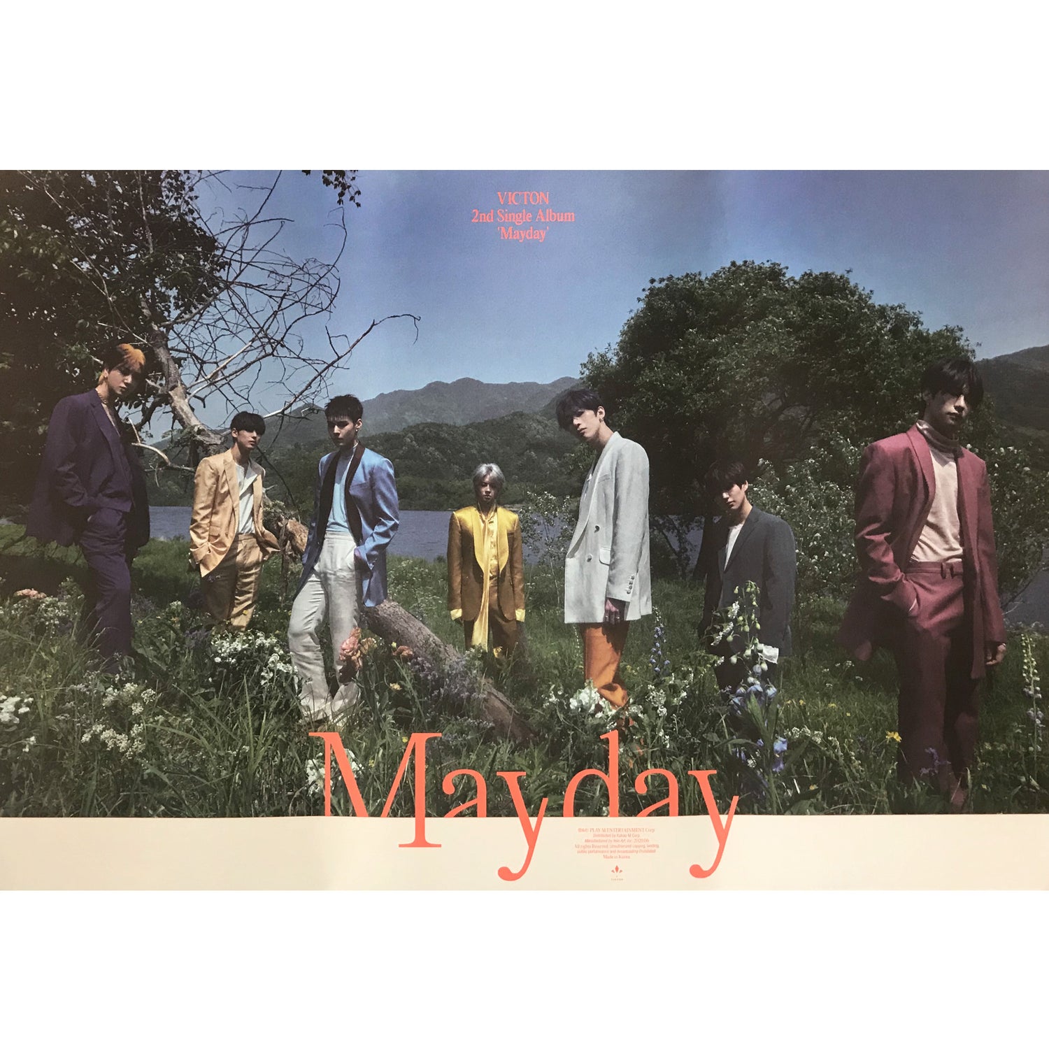 빅톤 | VICTON | 2ND SINGLE ALBUM [ MAYDAY ] | (VENEZ VER.) POSTER ONLY
