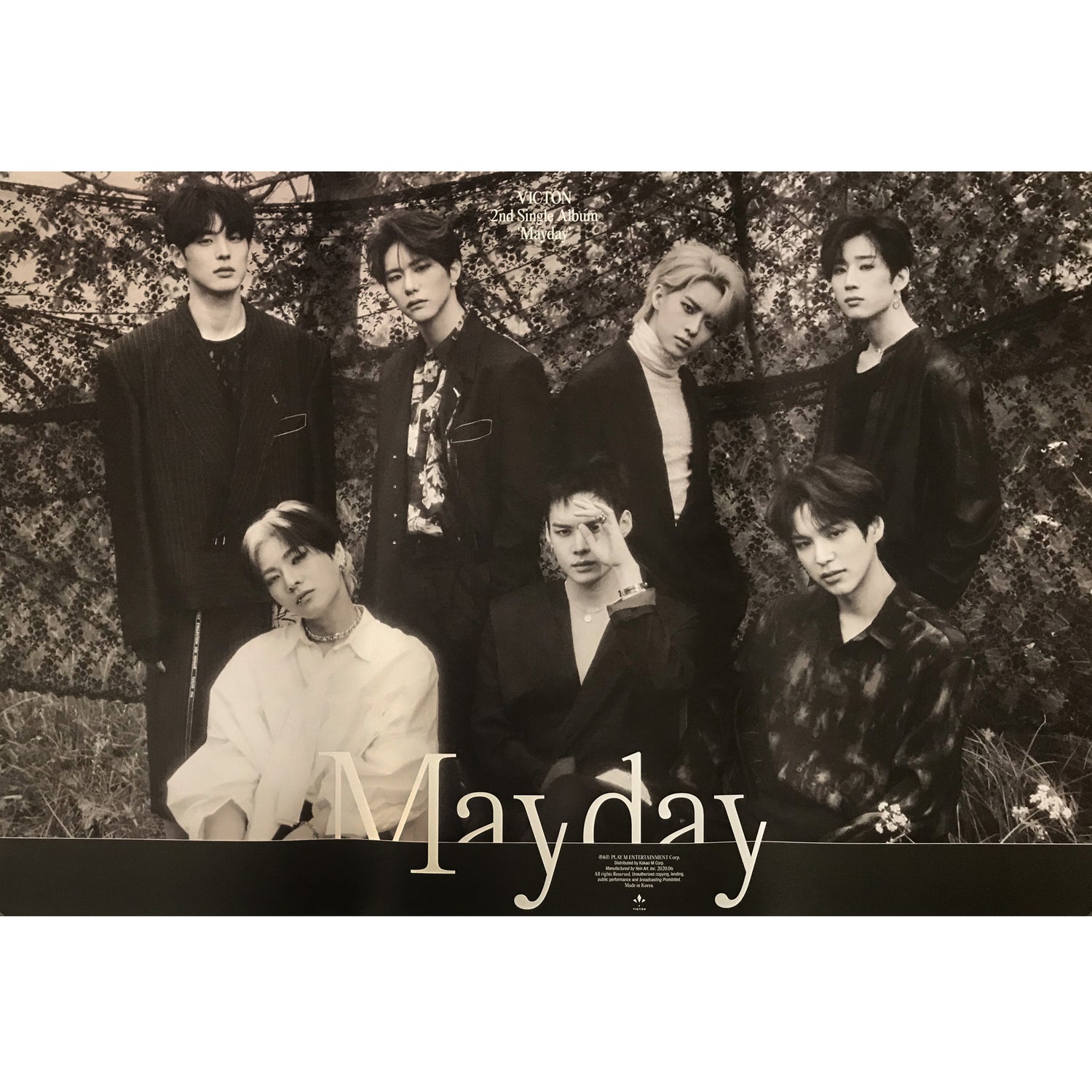 빅톤 | VICTON | 2ND SINGLE ALBUM [ MAYDAY ] | (M'AIDER VER.) POSTER ONLY