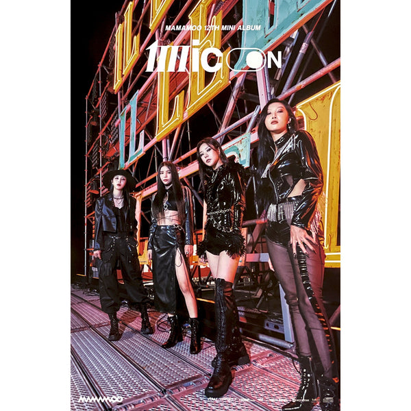마마무 | MAMAMOO | 12TH MINI ALBUM [ MIC ON ] | (C VER.) POSTER