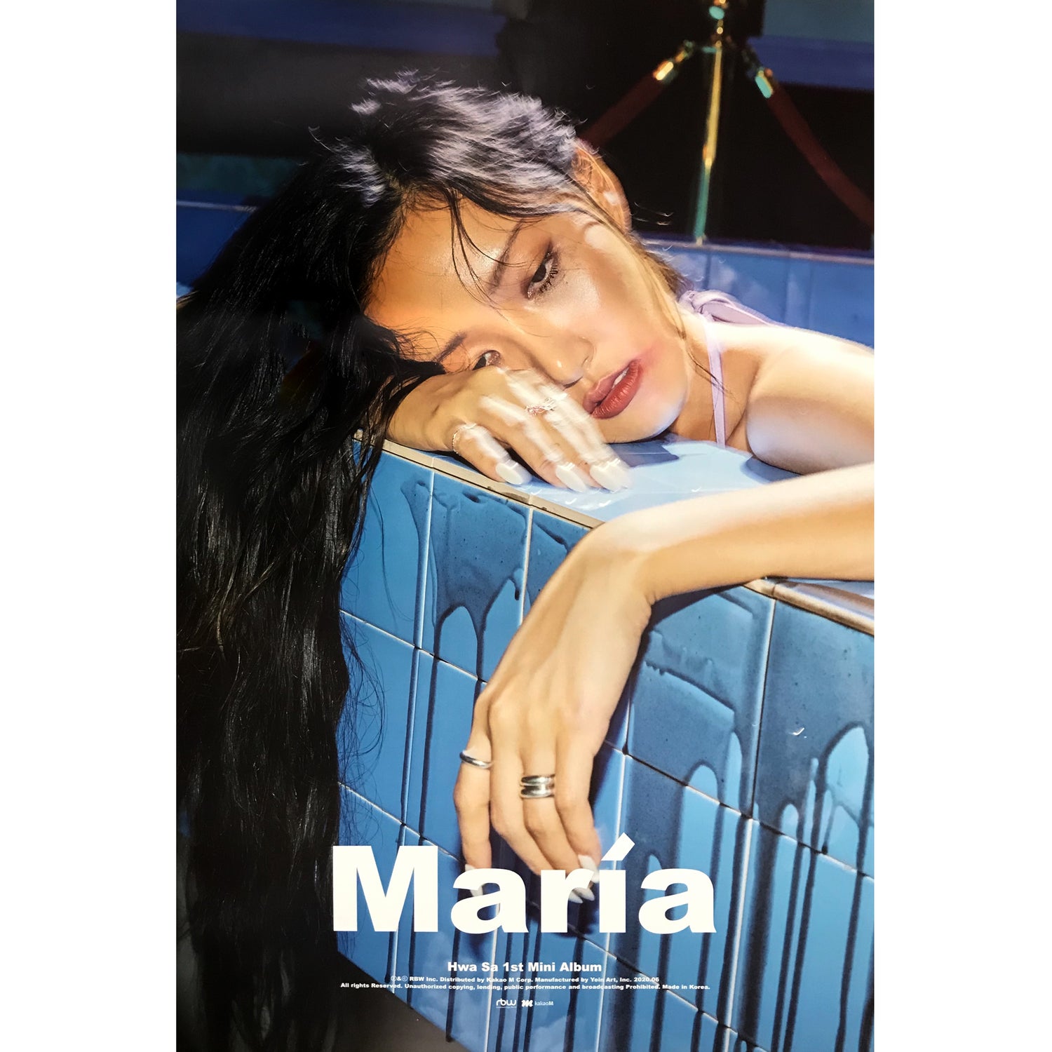 화사 | HWA SA | 1ST MINI ALBUM [ MARIA ] | (A VER.) POSTER ONLY