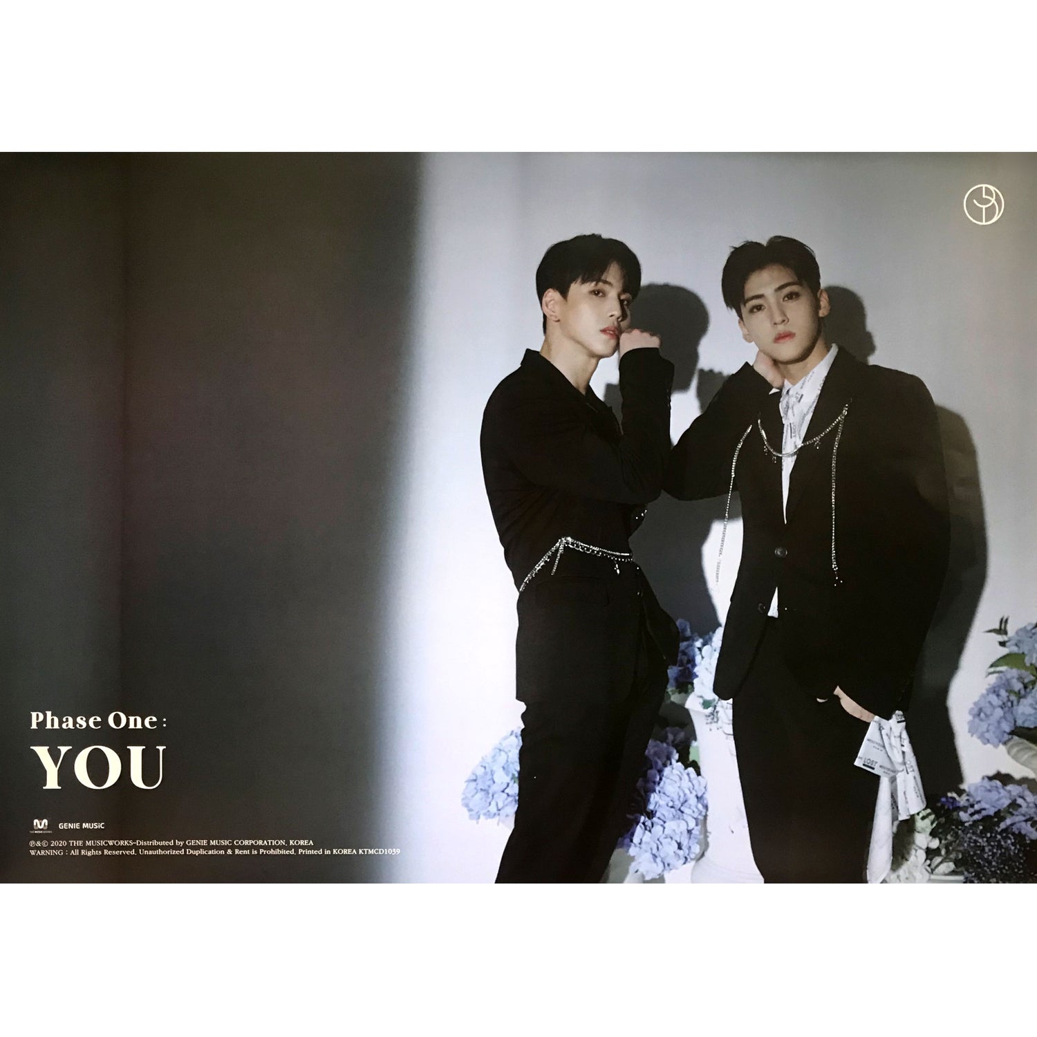 비오브유 | B.O.Y | 1ST MINI ALBUM [ PHASE ONE: YOU ] | (6PM VER.) POSTER ONLY