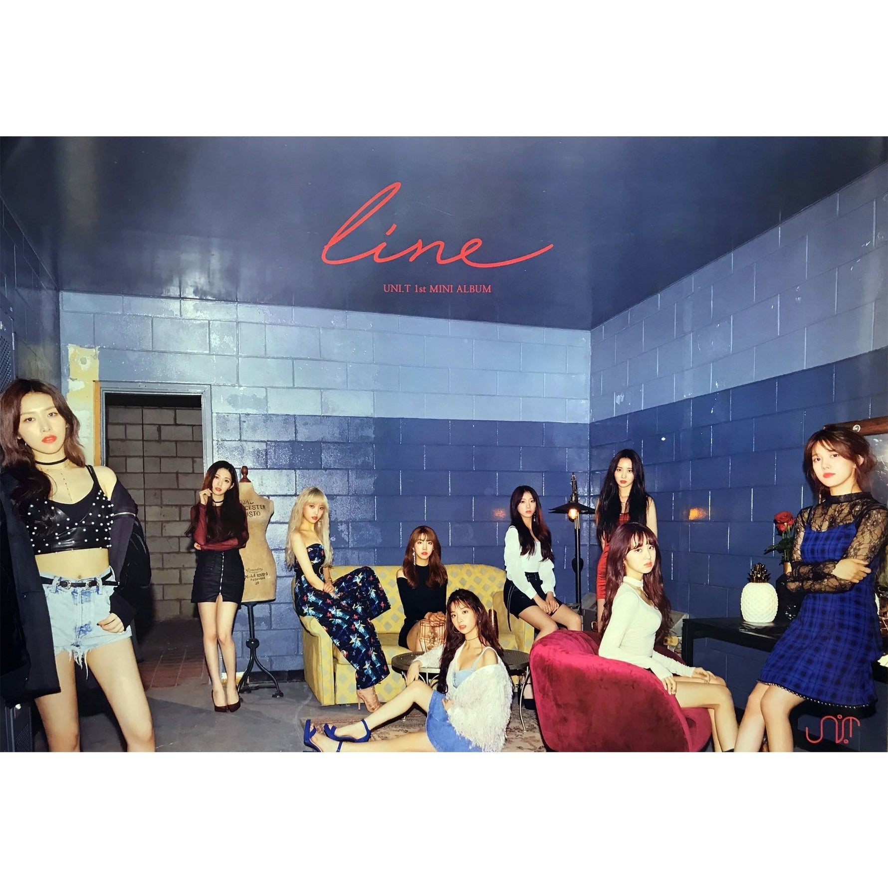 MUSIC PLAZA Poster 유니티 | Uni-T | LINE | - POSTER
