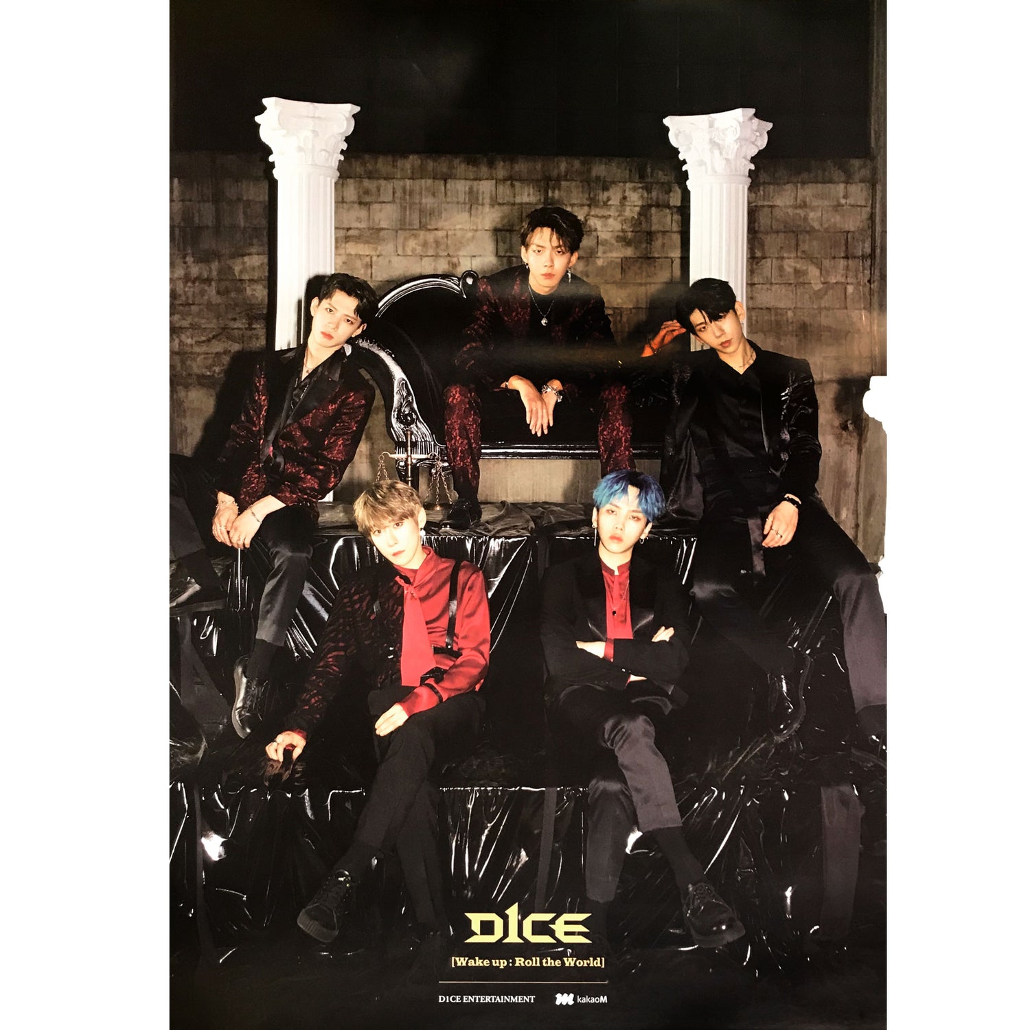 디원스 | D1CE | 1ST MINI ALBUM [ WAKE UP: ROLL THE WORLD ] | POSTER ONLY