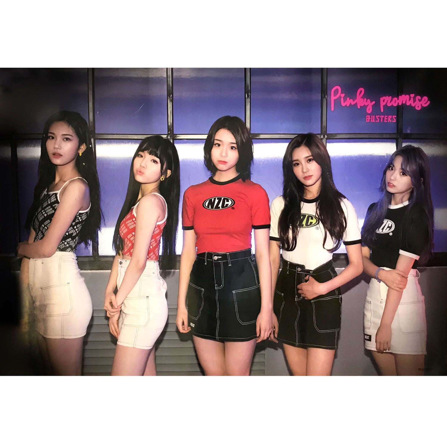 버스터즈 | BUSTERS | 3RD MINI ALBUM [ PINKY PROMISE ] | POSTER ONLY