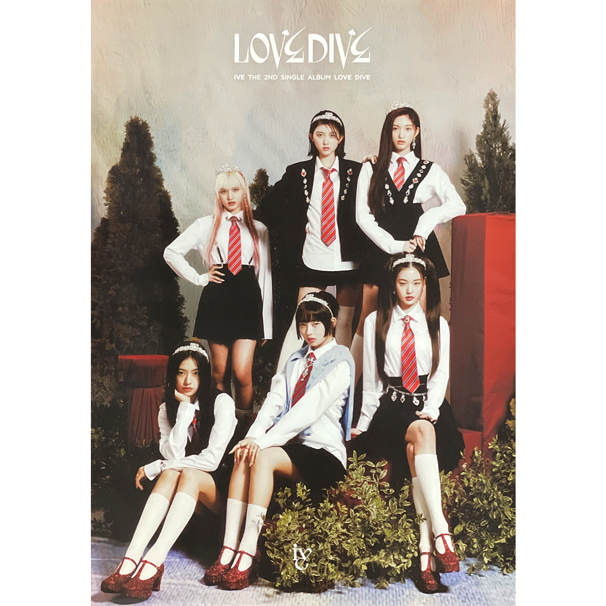 아이브 | IVE | 2ND SINGLE ALBUM [ LOVE DIVE ] | (VER. 1) POSTER ONLY