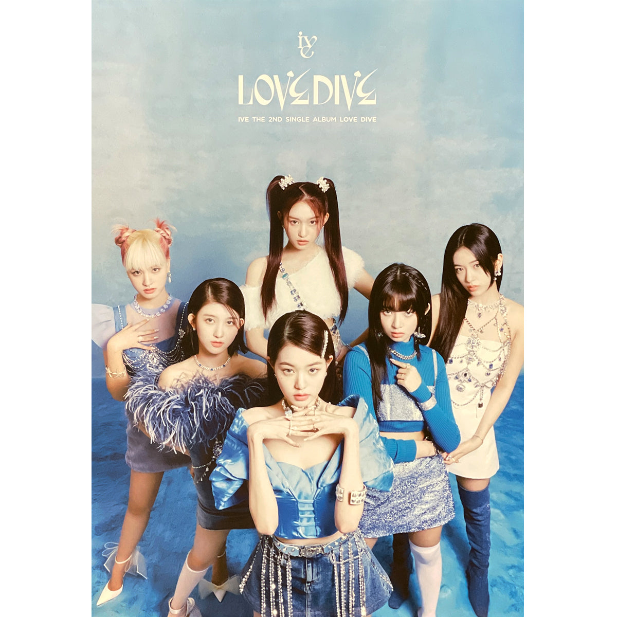 아이브 | IVE | 2ND SINGLE ALBUM [ LOVE DIVE ] | (VER. 2) POSTER ONLY