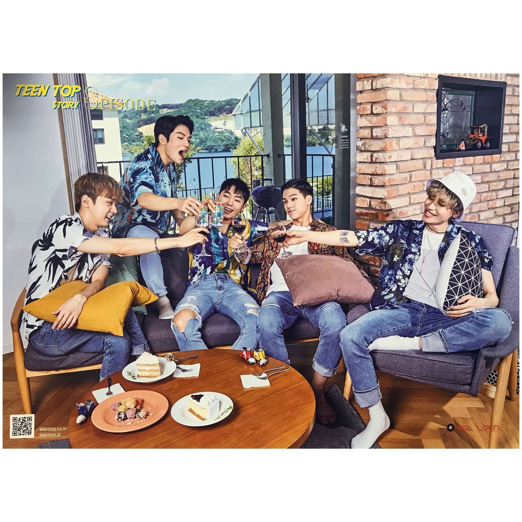 MUSIC PLAZA Poster Teen Top | TEEN TOP STORY - POSTER