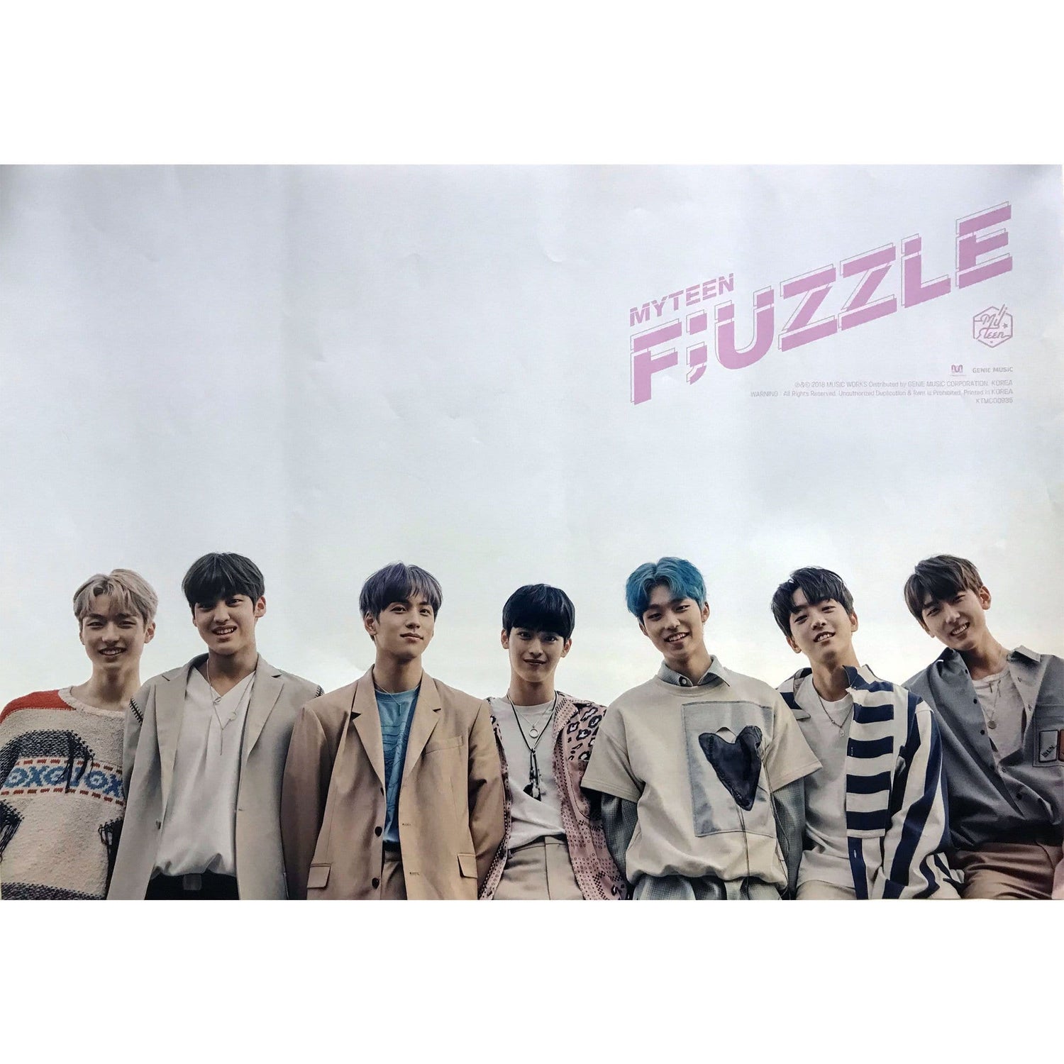 MUSIC PLAZA Poster My Teen | F-UZZLE | - POSTER