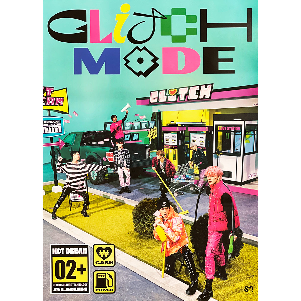 엔시티드림 | NCT DREAM | 2ND ALBUM [ GLITCH MODE ] | (DIGIPACK VER.) POSTER ONLY