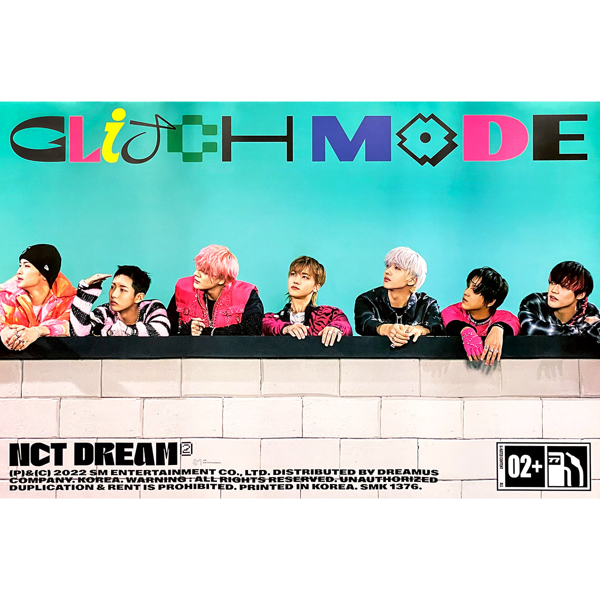 엔시티드림 | NCT DREAM | 2ND ALBUM [ GLITCH MODE ] | (GLITCH VER. B) POSTER ONLY