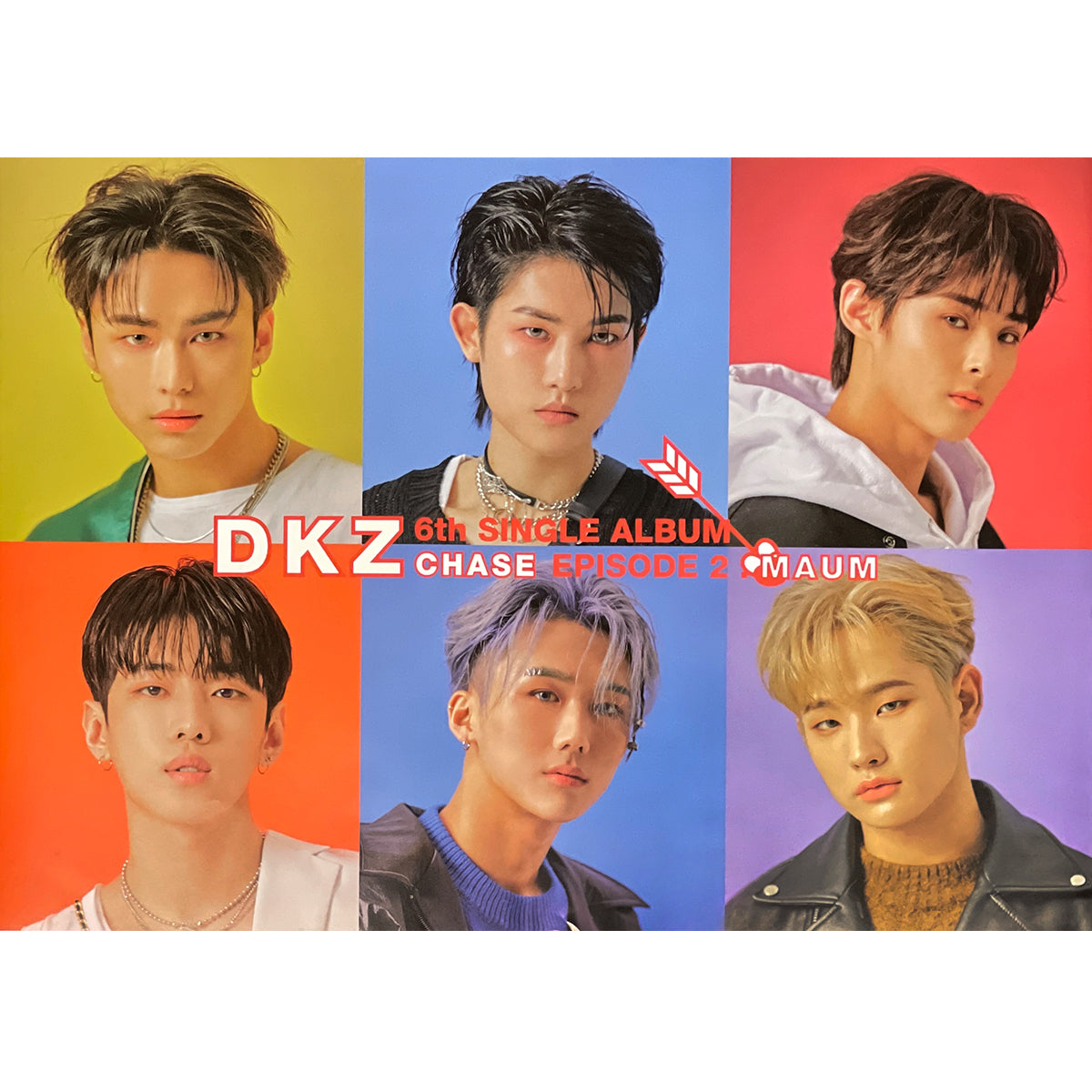 디케이지 | DKZ | 6TH SINGLE ALBUM [ CHASE EPISODE 2. MAUM ] | (FASCINATE VER.) POSTER ONLY