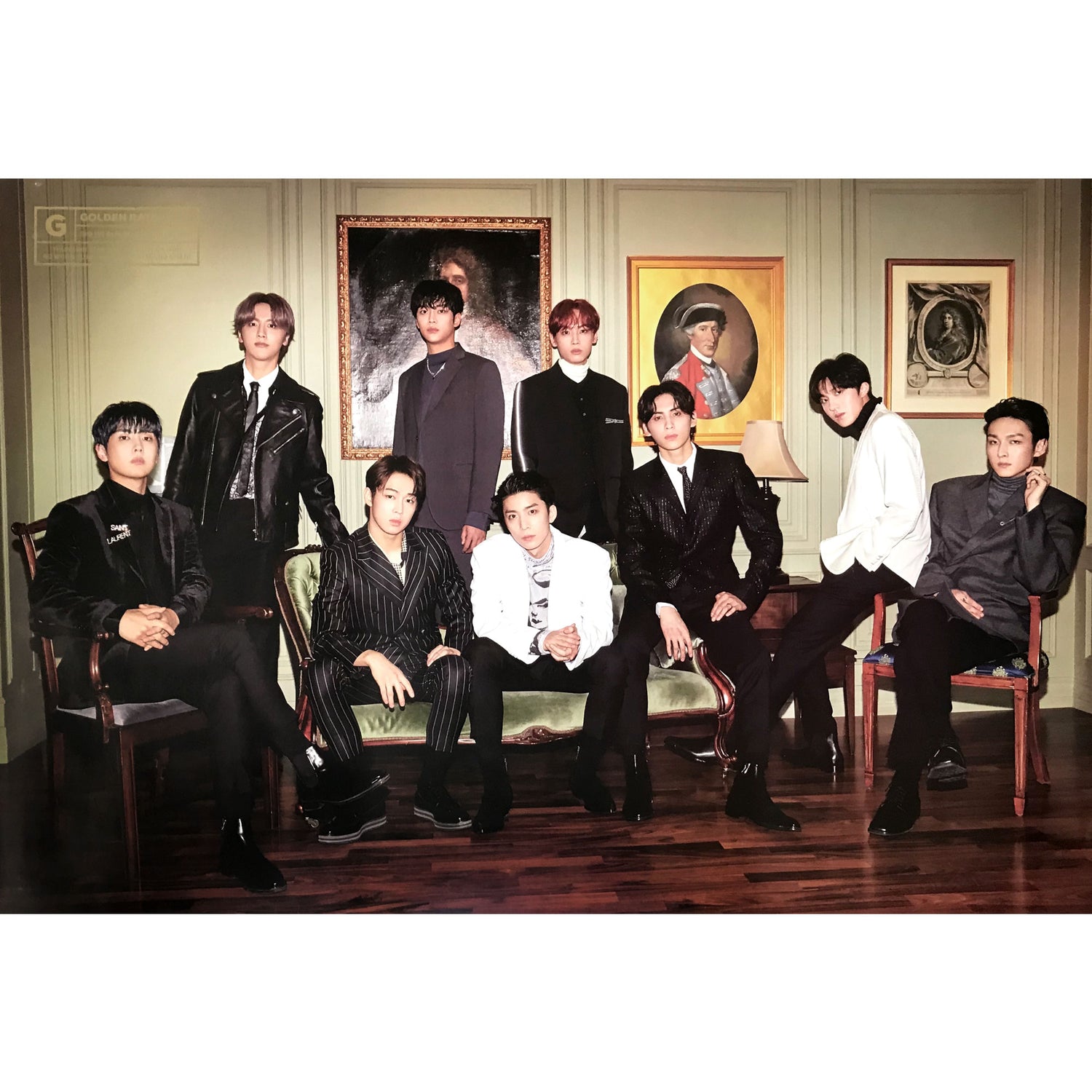 에스에프나인 | SF9 | 1ST ALBUM [ FIRST COLLECTION ] | (GOLDEN RATED VER.) POSTER ONLY