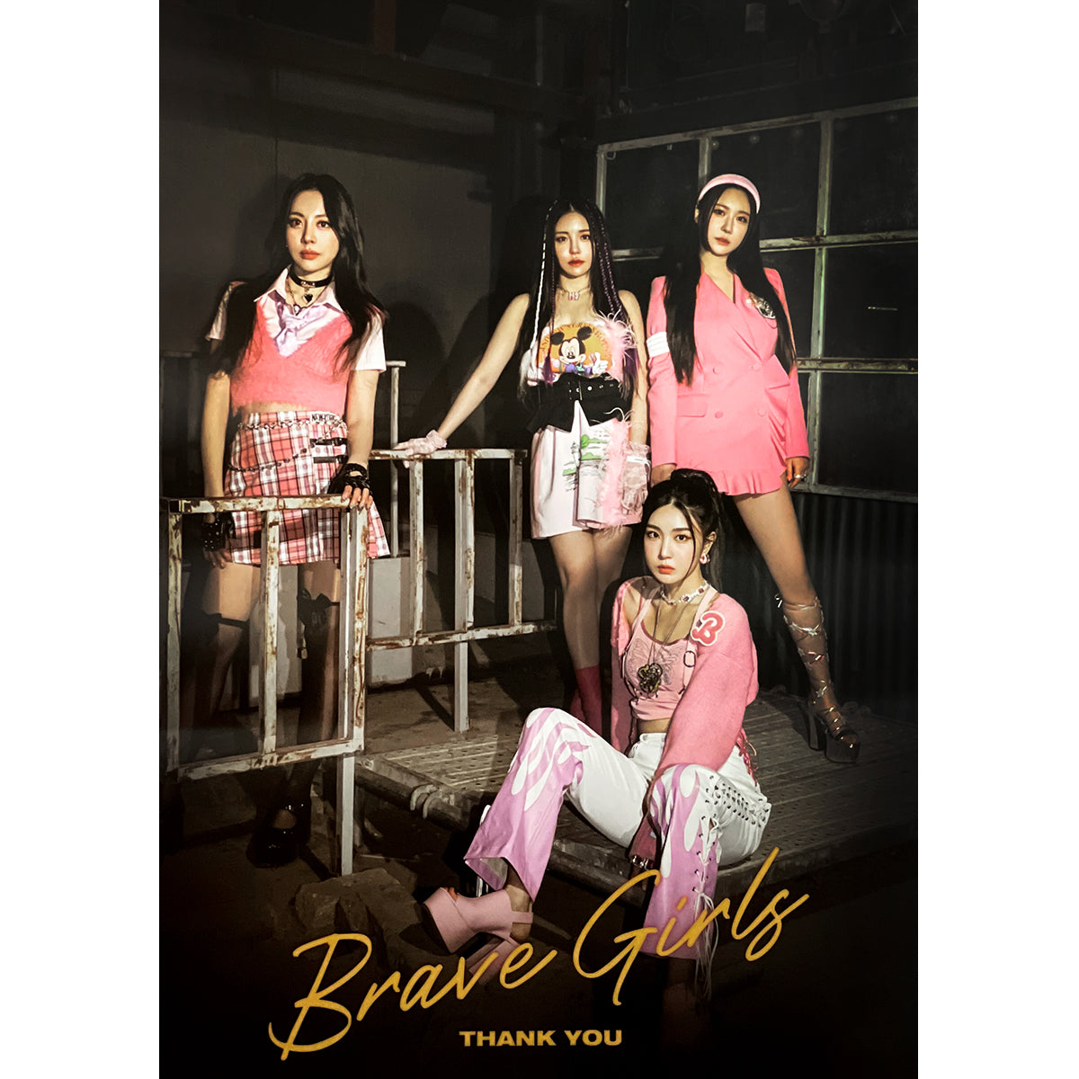 브레이브 걸스 | BRAVE GIRLS | 6TH MINI ALBUM [ THANK YOU ] | (A VER.) POSTER ONLY