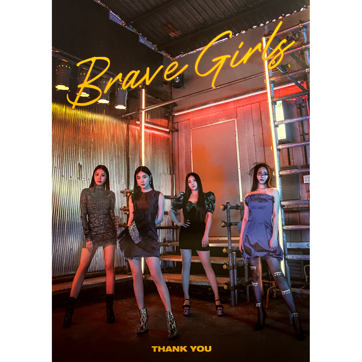 브레이브 걸스 | BRAVE GIRLS | 6TH MINI ALBUM [ THANK YOU ] | (B VER.) POSTER ONLY