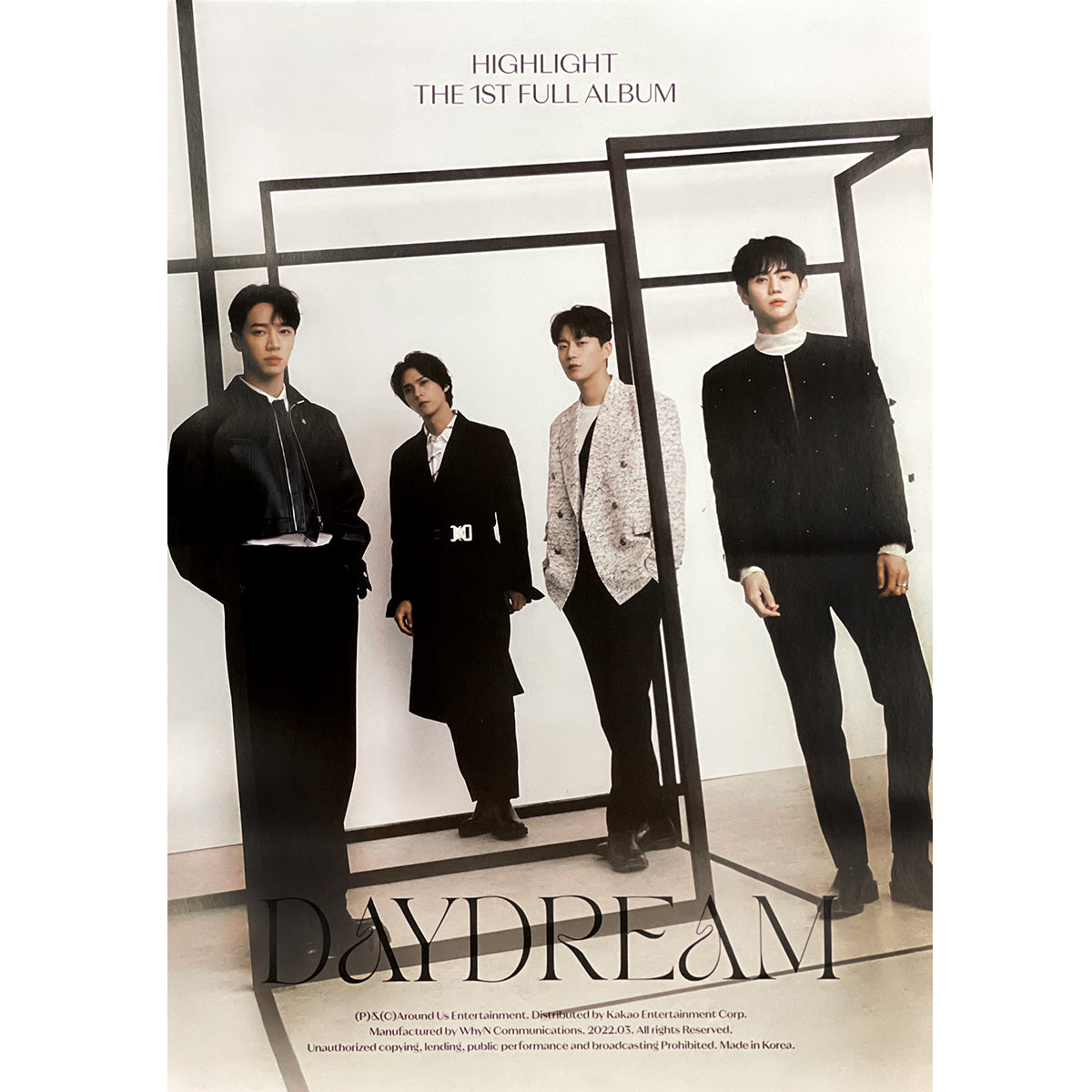 하이라이트 | HIGHLIGHT | 1ST ALBUM [ DAYDREAM ] | (BEFORE THE DREAM VER.) POSTER ONLY
