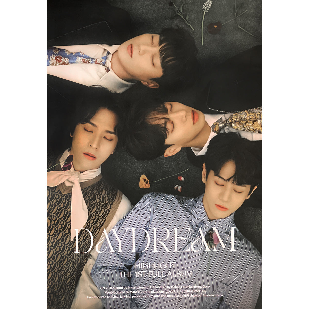 하이라이트 | HIGHLIGHT | 1ST ALBUM [ DAYDREAM ] | (AFTER THE DREAM VER.) POSTER ONLY