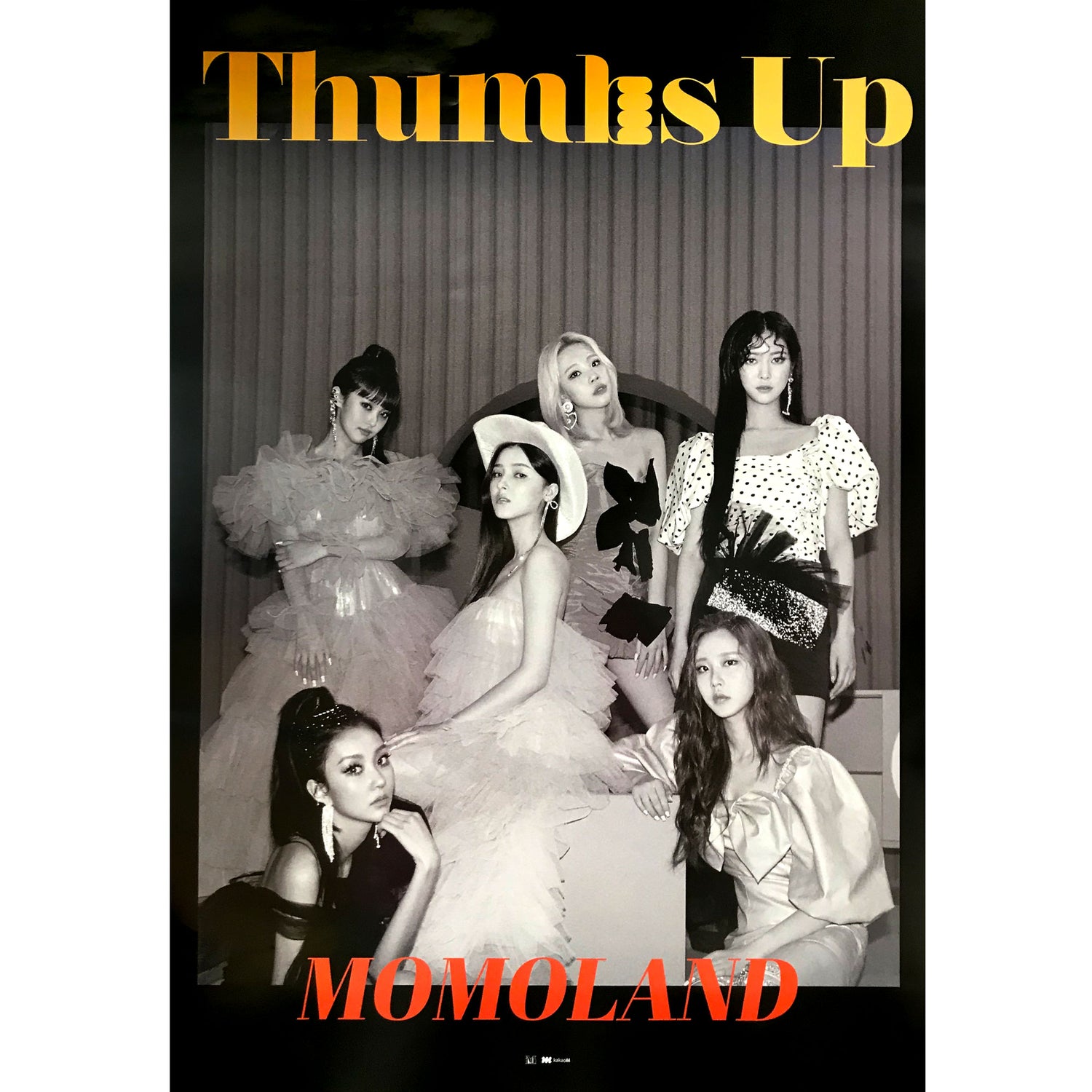 모모랜드 | MOMOLAND | 2ND SINGLE ALBUM [ THUMBS UP ] | (B VER.) POSTER ONLY