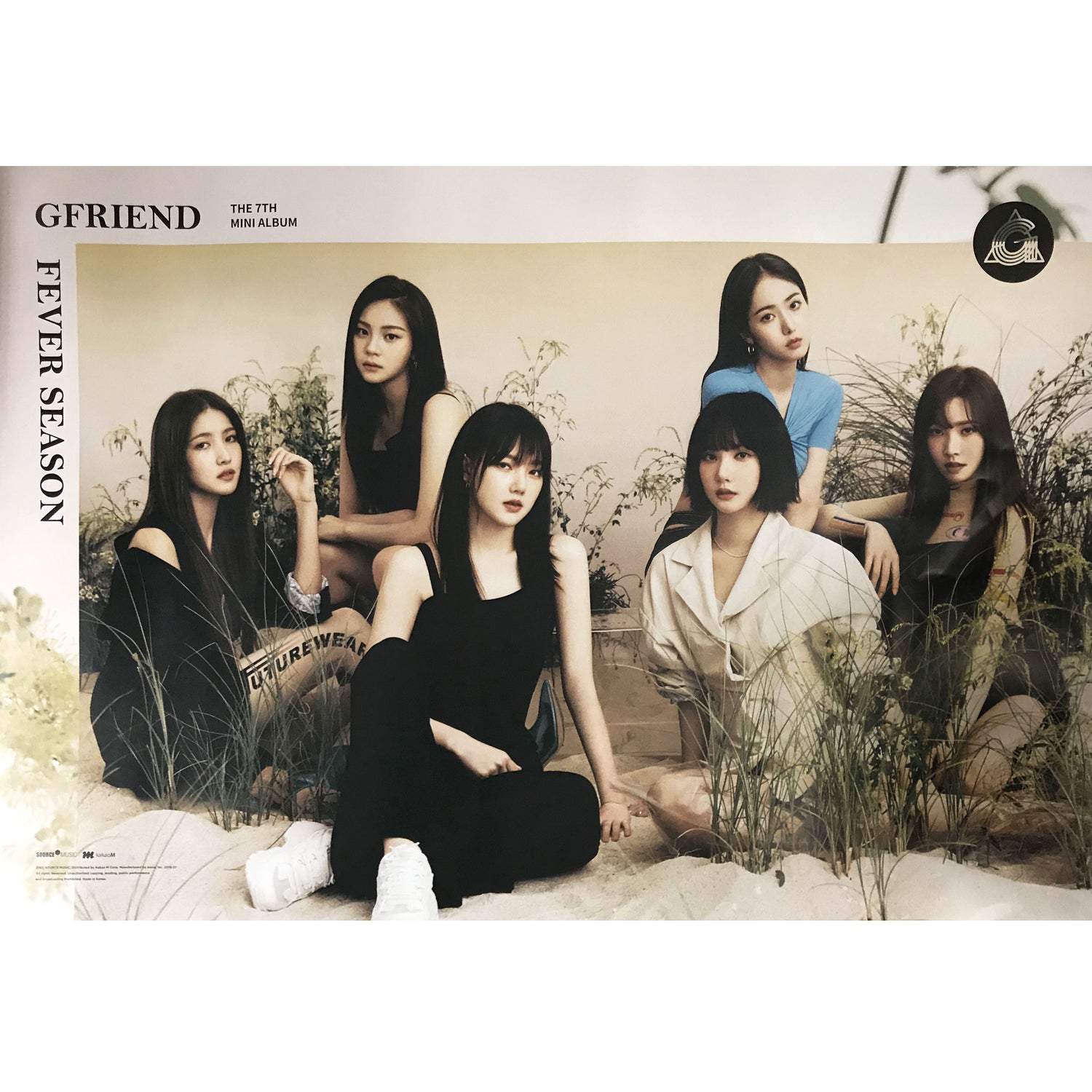 여자친구 | GFRIEND | 7TH MINI ALBUM [ FEVER SEASON ] | (열 熱 VER.) POSTER ONLY