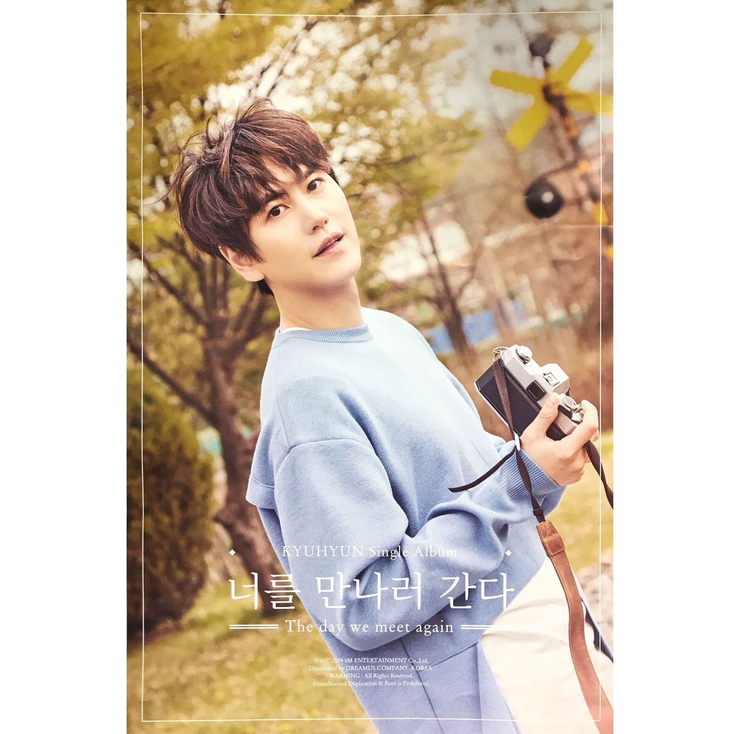규현 | KYUHYUN | 2ND SINGLE ALBUM [ THE DAY WE MEET AGAIN ] | POSTER ONLY