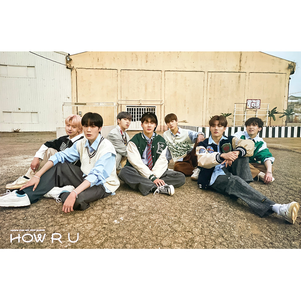 하우 | HAWW | 1ST DEBUT ALBUM [ HOW ARE YOU ] | POSTER ONLY