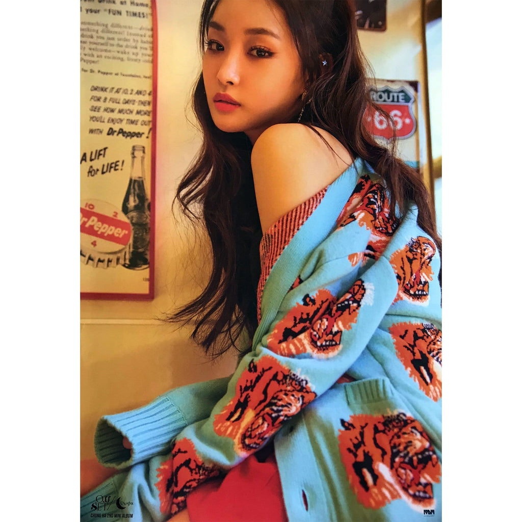 MUSIC PLAZA Poster 청하 | Chung Ha | OFF-SET 2nd Album | POSTER