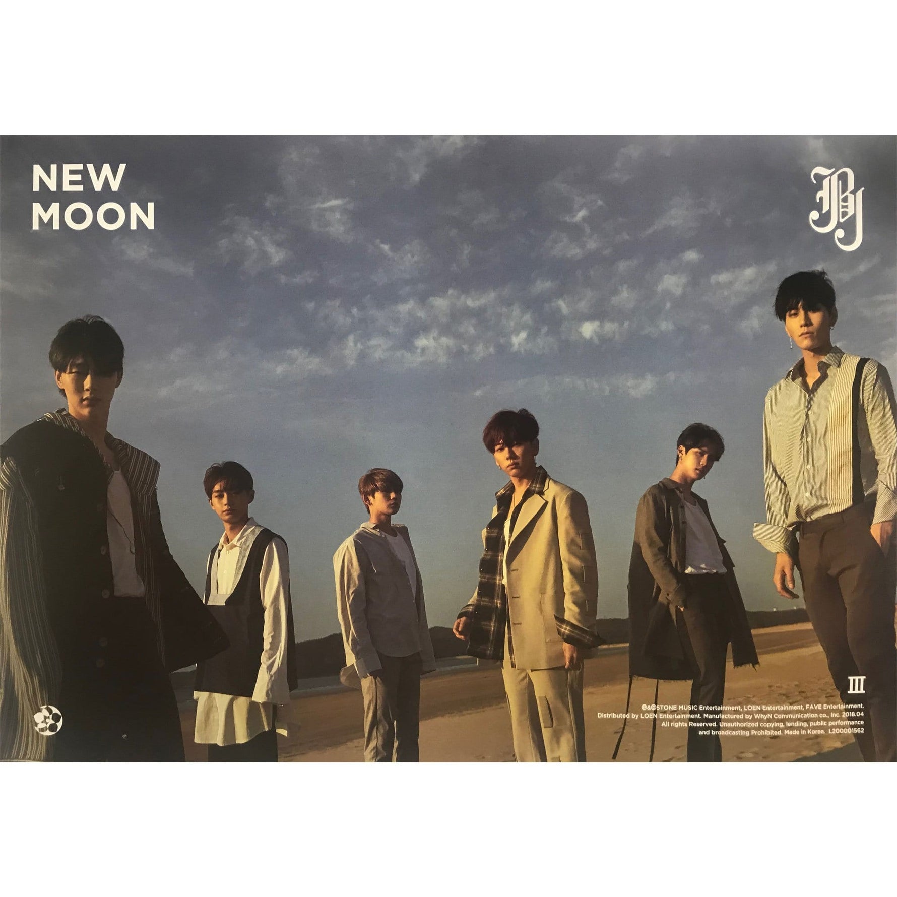 MUSIC PLAZA Poster 제이비제이 | JBJ | NEW MOON - POSTER