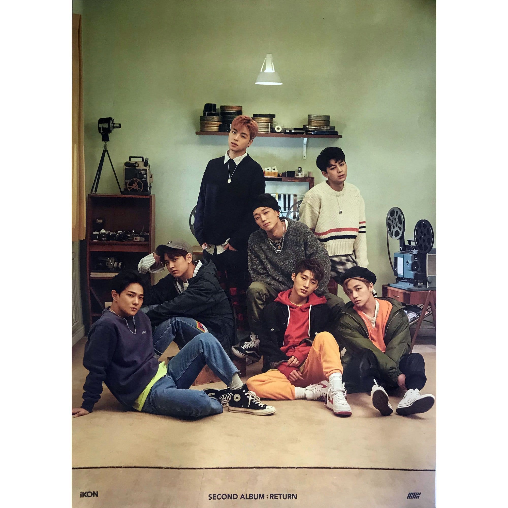 아이콘 | IKON | 2ND ALBUM [ RETURN ] | (DOUBLE-SIDED) POSTER ONLY