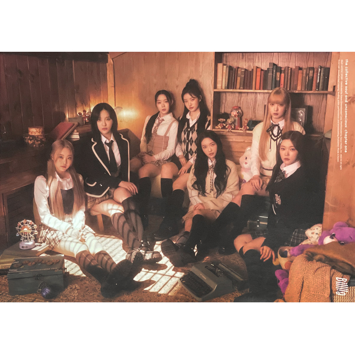 빌리 | BILLLIE | 2ND MINI ALBUM [ THE COLLECTIVE SOUL AND UNCONSCIOUS: CHAPTER ONE ] | (VER. A) POSTER ONLY