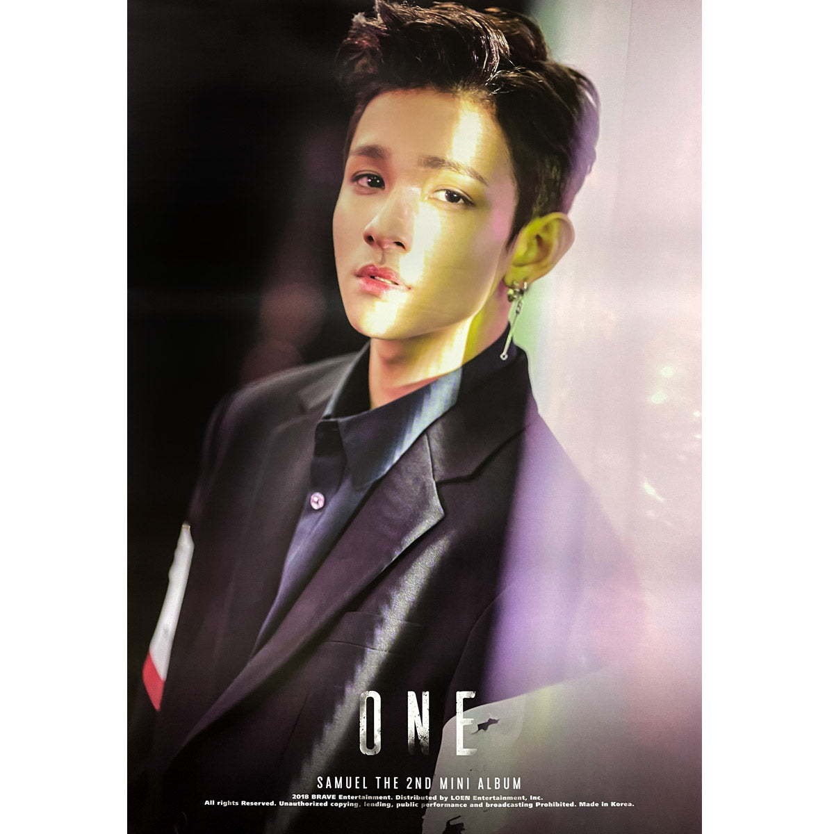 사무엘 | SAMUEL | 2ND MINI ALBUM [ ONE ] | POSTER ONLY