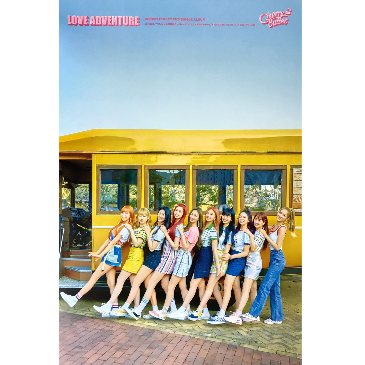 체리블렛 | Cherry Bullet | LOVE ADVENTURE  | 2nd Single Album | (version 1) POSTER ONLY