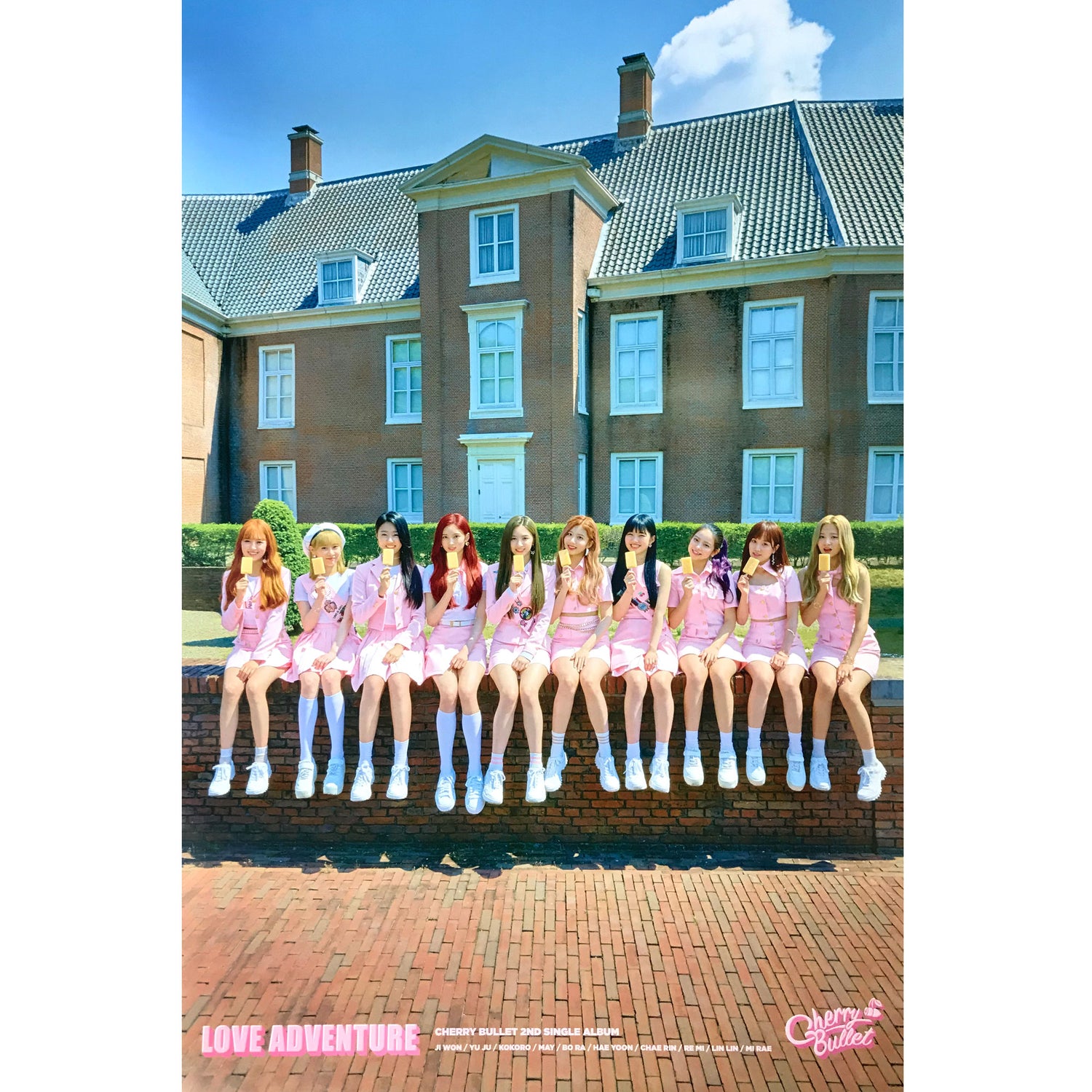 체리블렛 | CHERRY BULLET | 2ND SINGLE ALBUM [ LOVE ADVENTURE ] | (VER. 2) POSTER ONLY