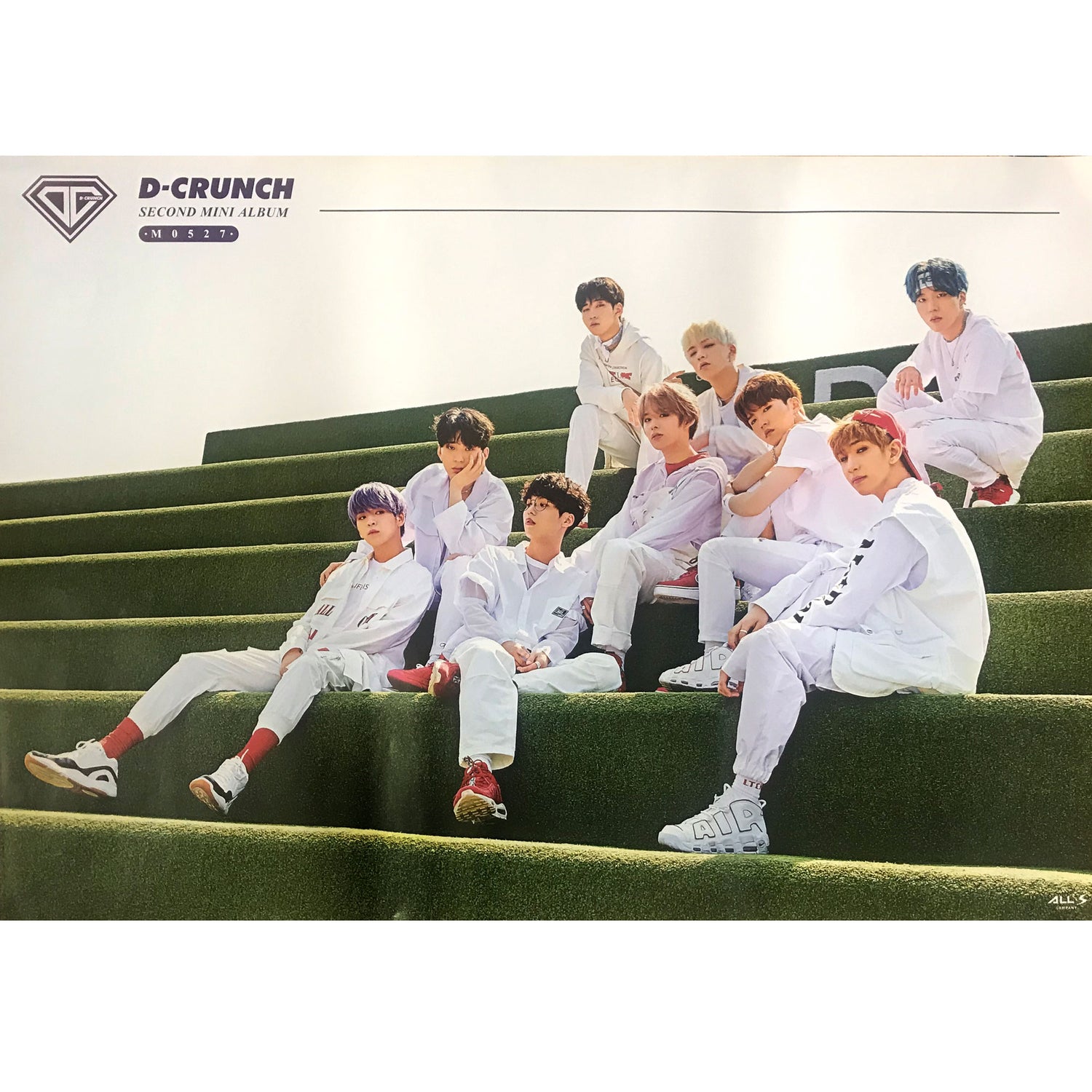 디크런치 | D-CRUNCH | 2ND MINI ALBUM [ M0527 ] | (VERSION 1) POSTER ONLY