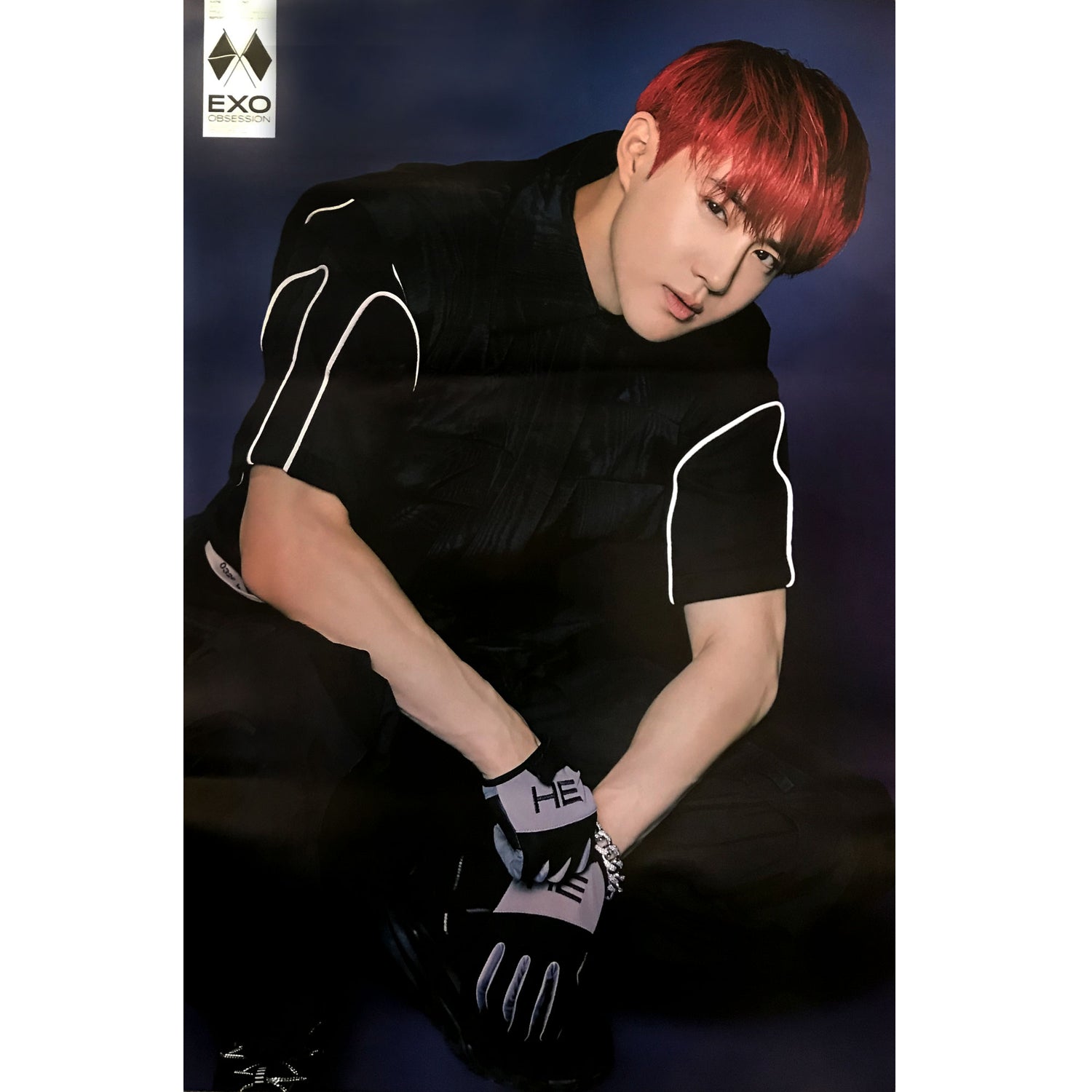 엑소 | EXO | 6TH ALBUM [ OBSESSION ] | (OBSESSION - SUHO VER.) POSTER ONLY