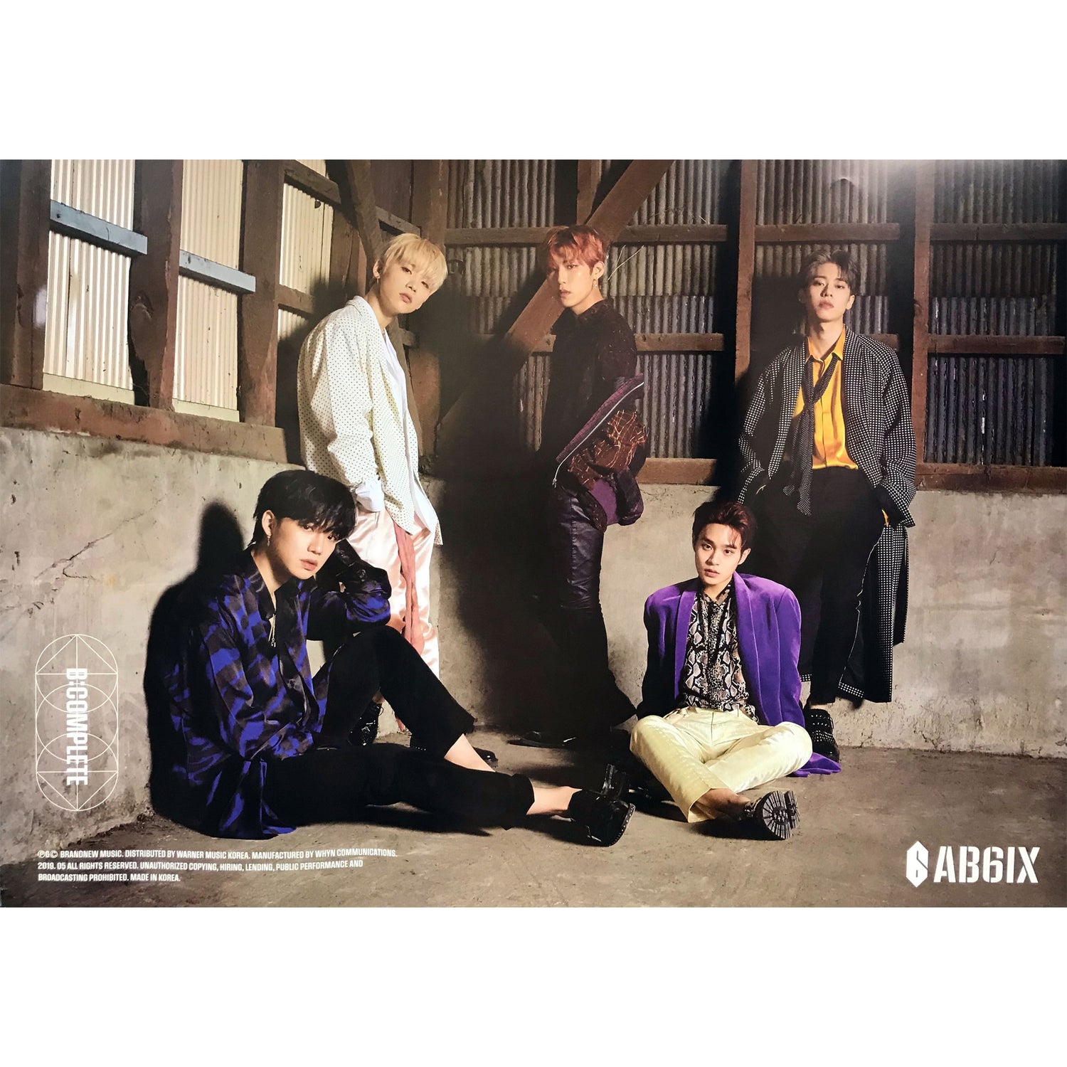 에이비식스 | AB6IX | 1ST MINI ALBUM [ B:COMPLETE ] | (X VER.) POSTER ONLY