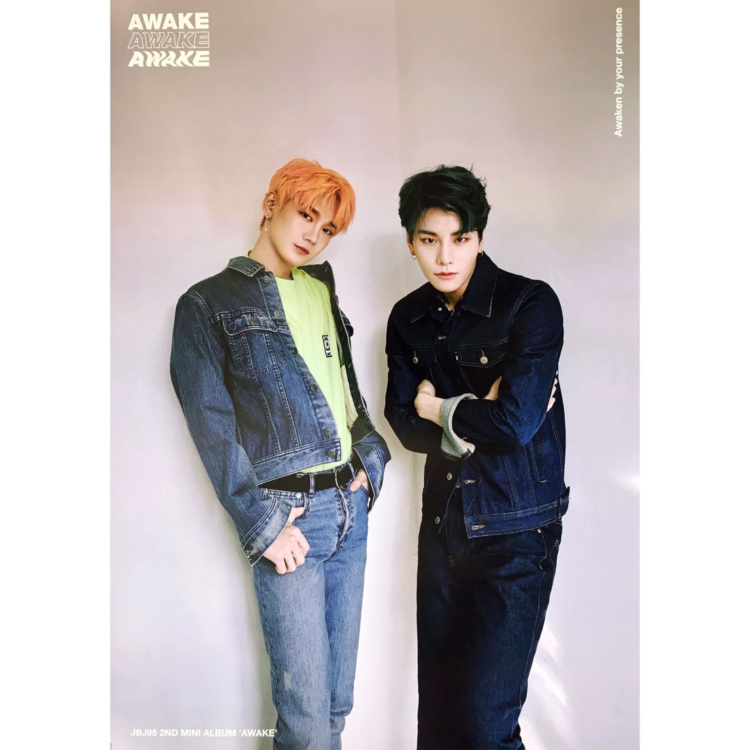 제이비제이95 | JBJ 95 | 2ND MINI ALBUM [ AWAKE ] | (A VER.) POSTER ONLY