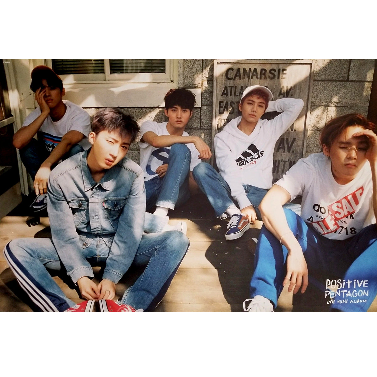 펜타곤 | PENTAGON | 6TH MINI ALBUM [ POSITIVE ] | (B VER.) POSTER ONLY