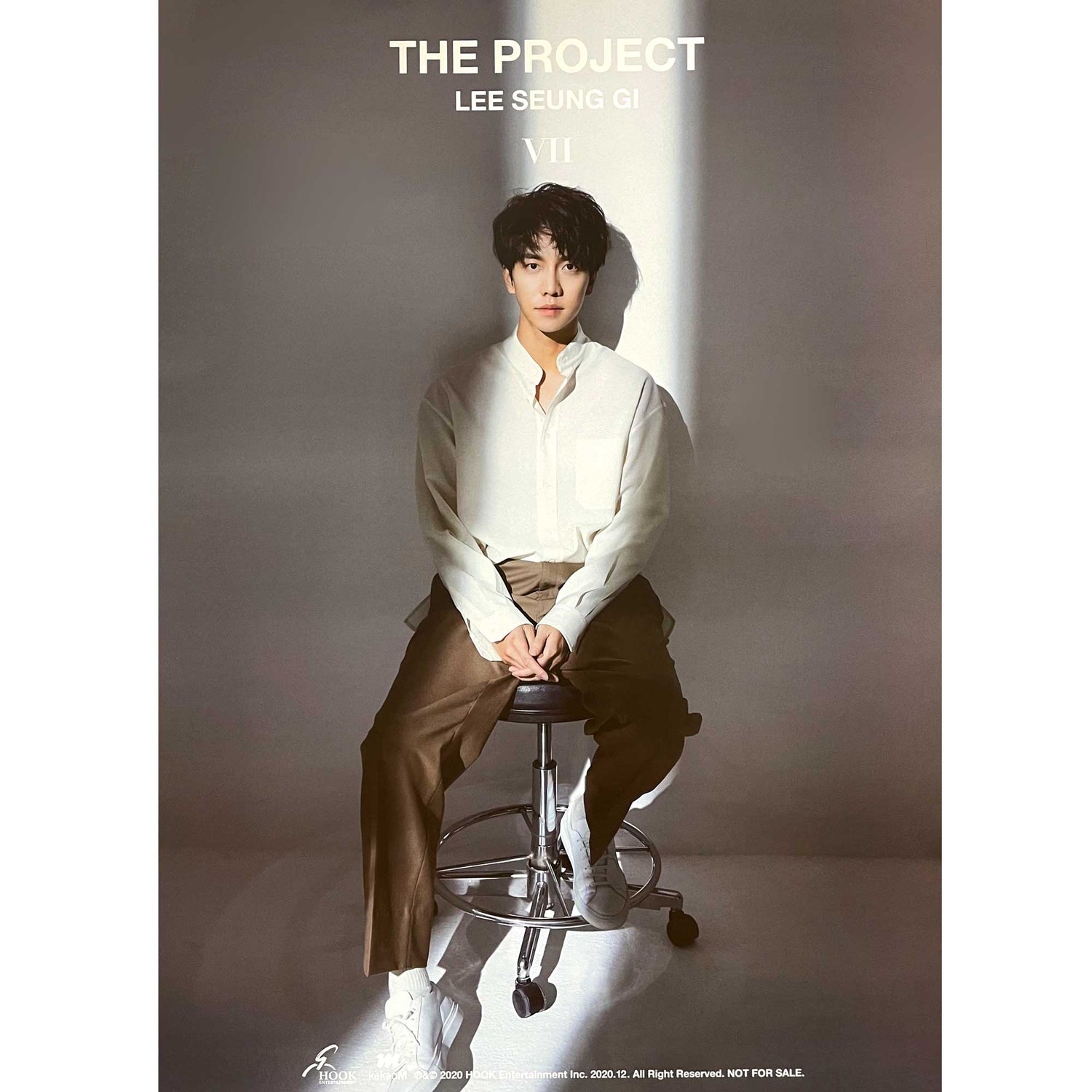 이승기 | LEE SEUNGGI | 7TH ALBUM [ THE PROJECT VII ] | POSTER ONLY